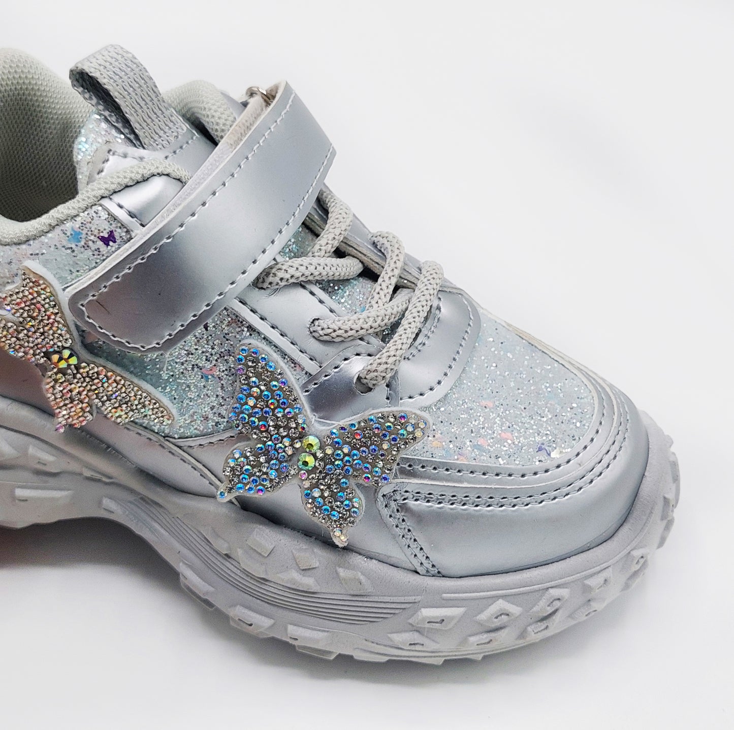 Girl's Beautiful Designs Fancy Look Sneakers for Kids - Y732