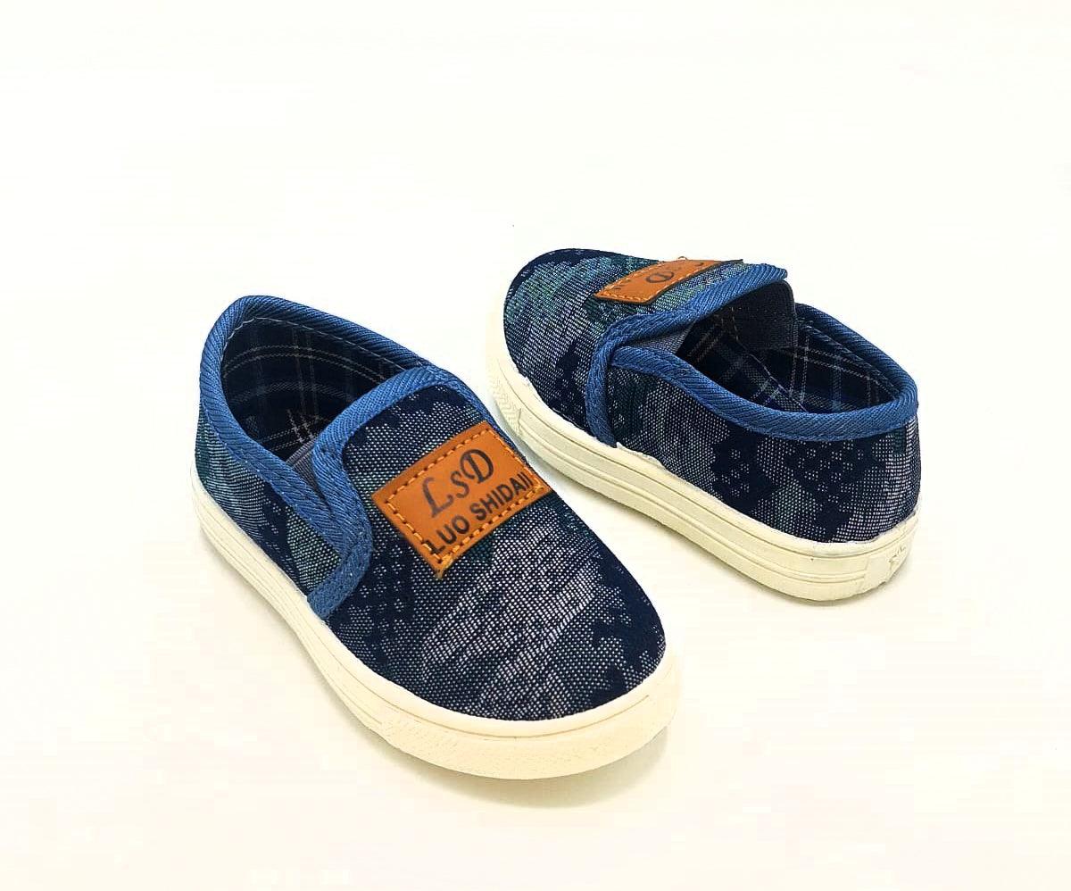 Soft Sole Denim Canvas Shoes for Kids - C61