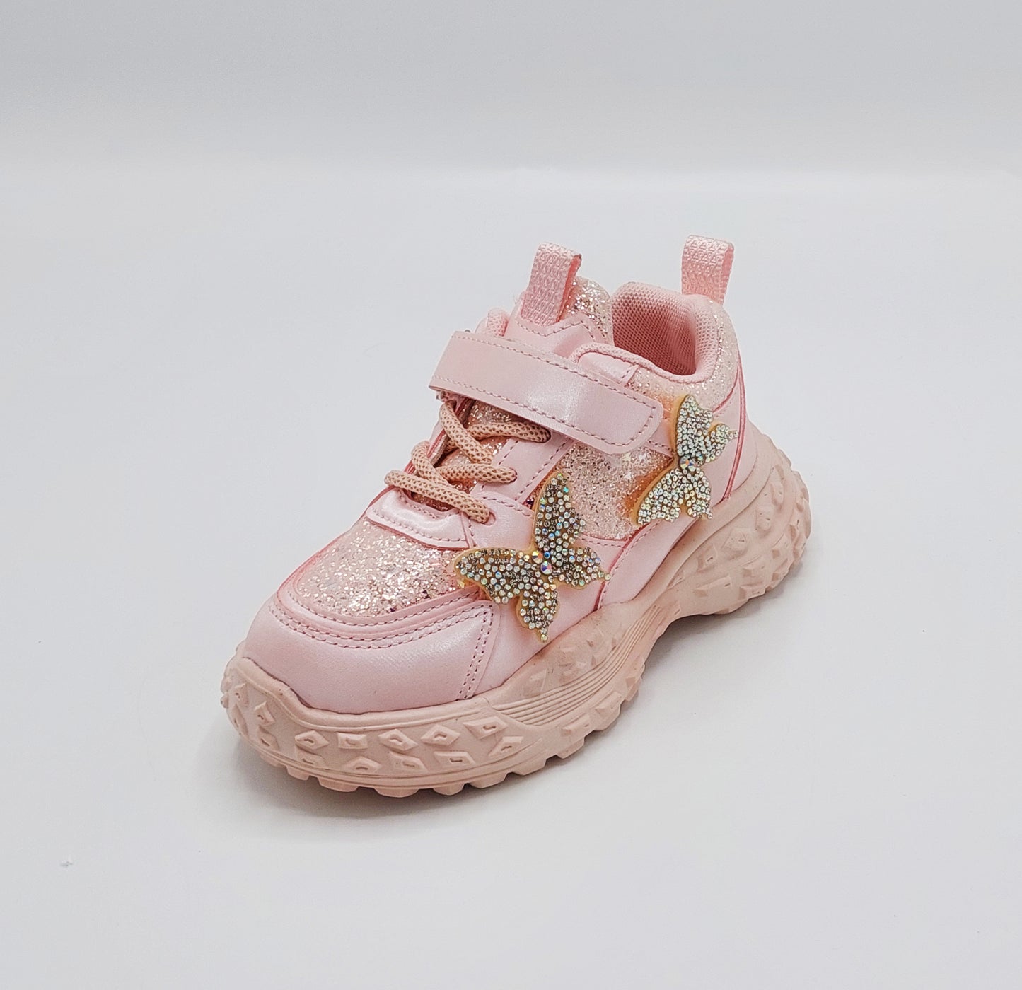 Girl's Beautiful Designs Fancy Look Sneakers for Kids - Y732