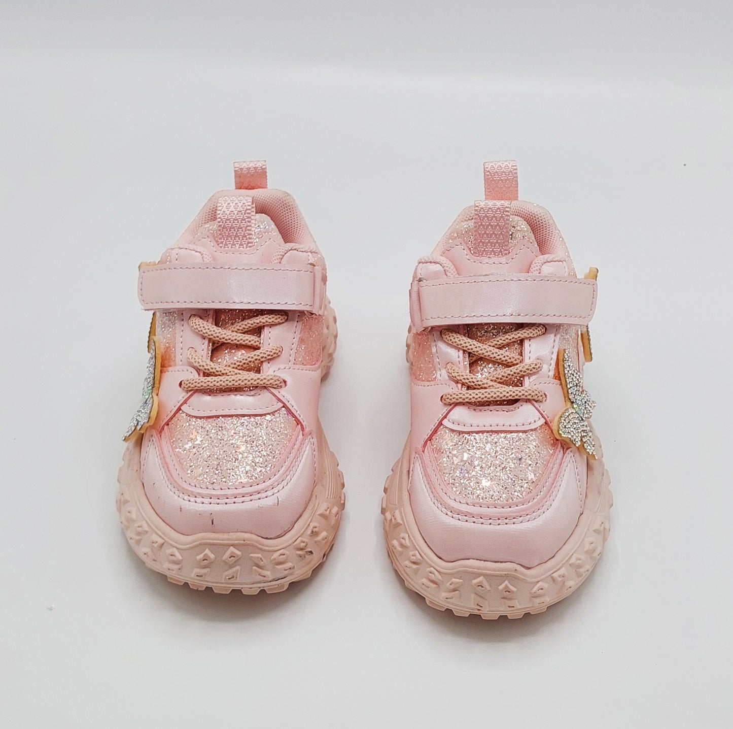 Girl's Beautiful Designs Fancy Look Sneakers for Kids - Y732