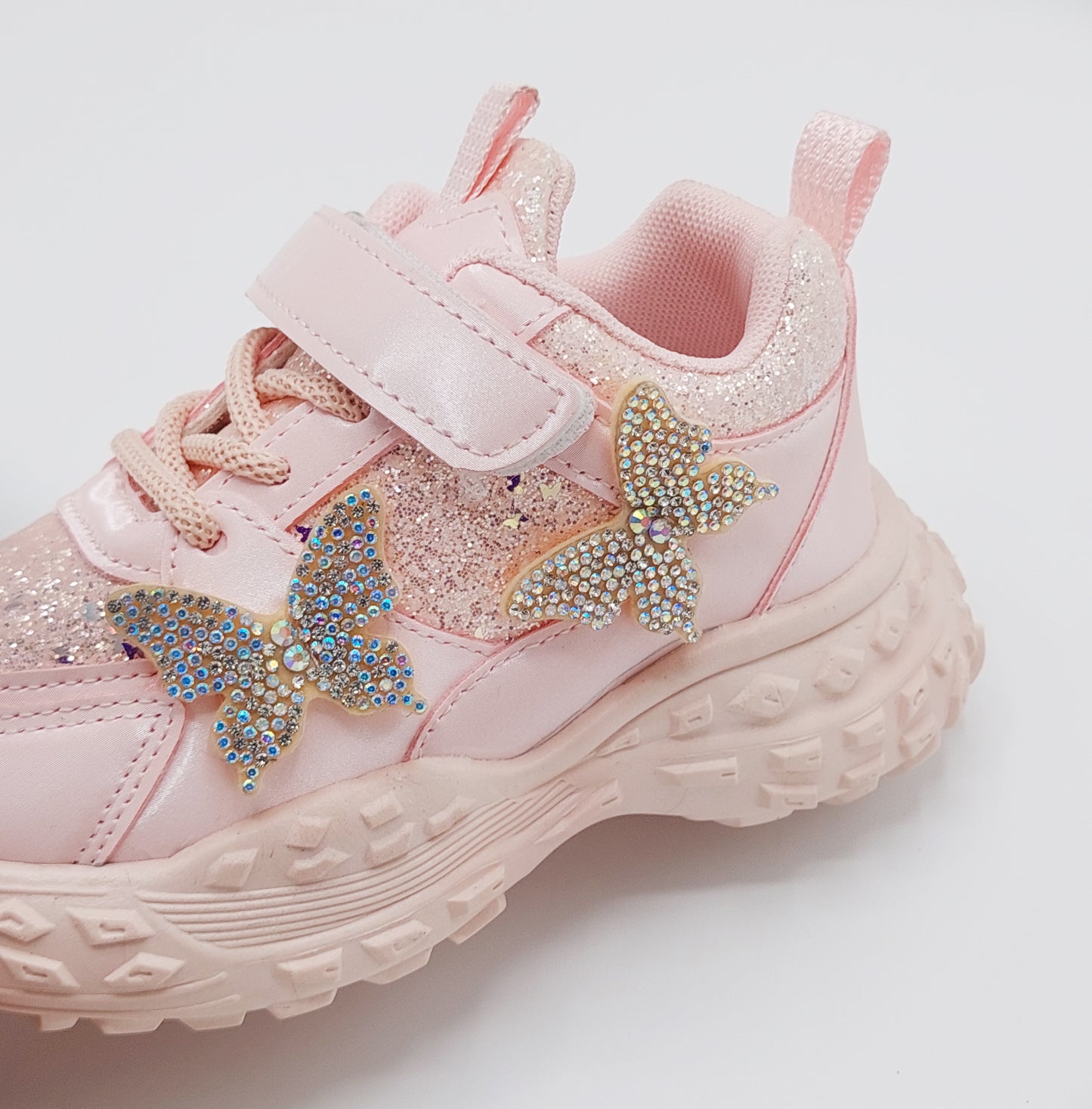 Girl's Beautiful Designs Fancy Look Sneakers for Kids - Y732
