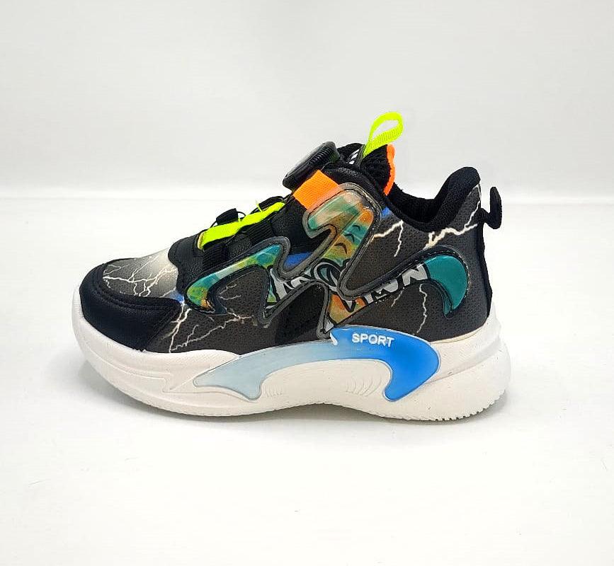 Autolace Trendy Look Sneakers Joggers for Kids - PA325