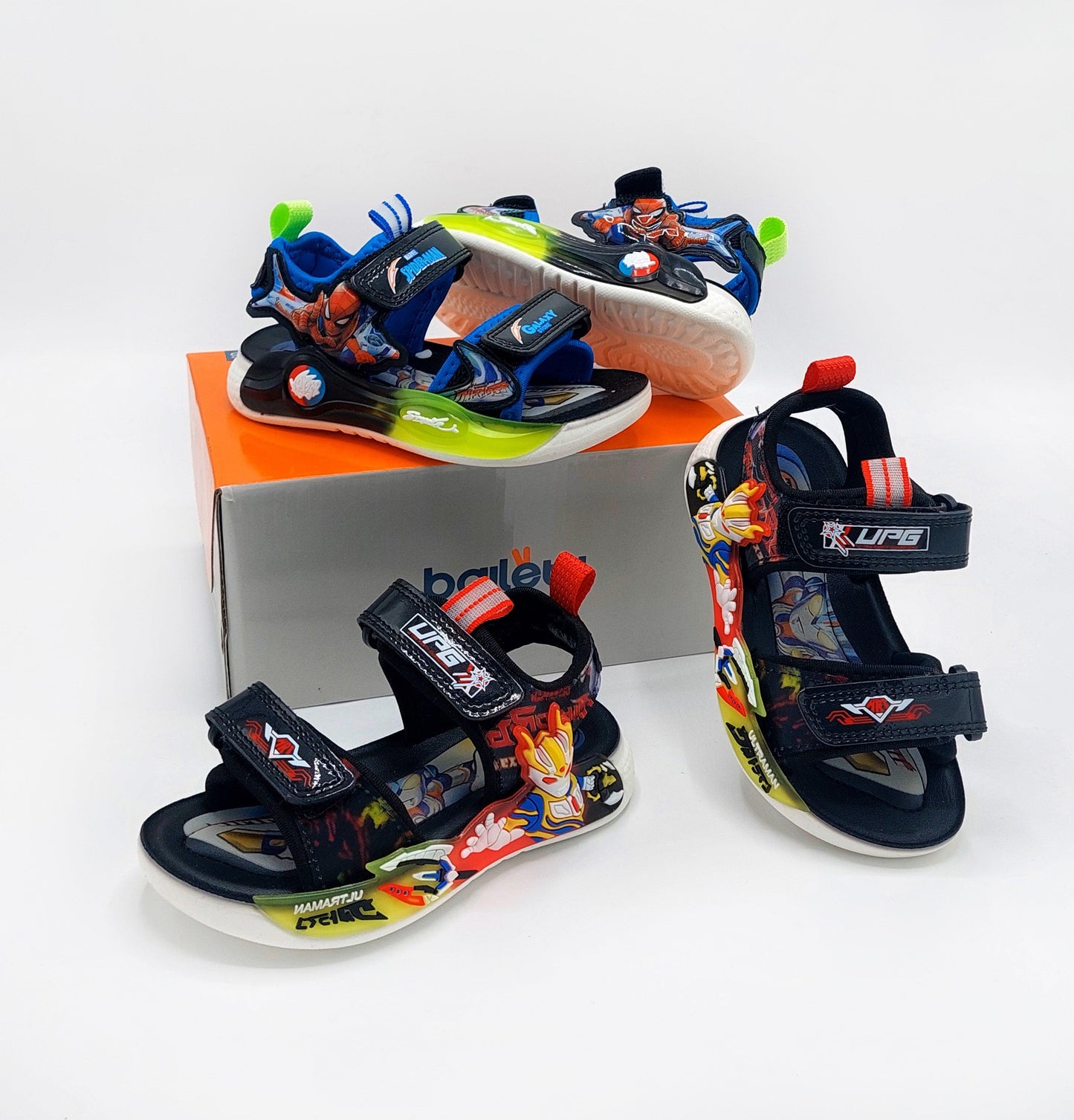 Premium Quality Kids Favorite Superheroes Theme Sandals - SP2