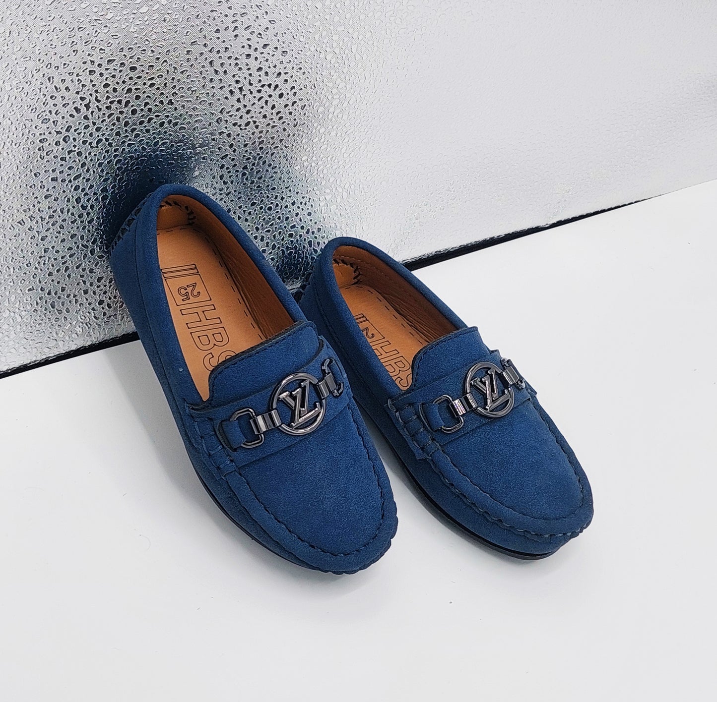 Premium Quality Velvet Loafers for Kids - AL32