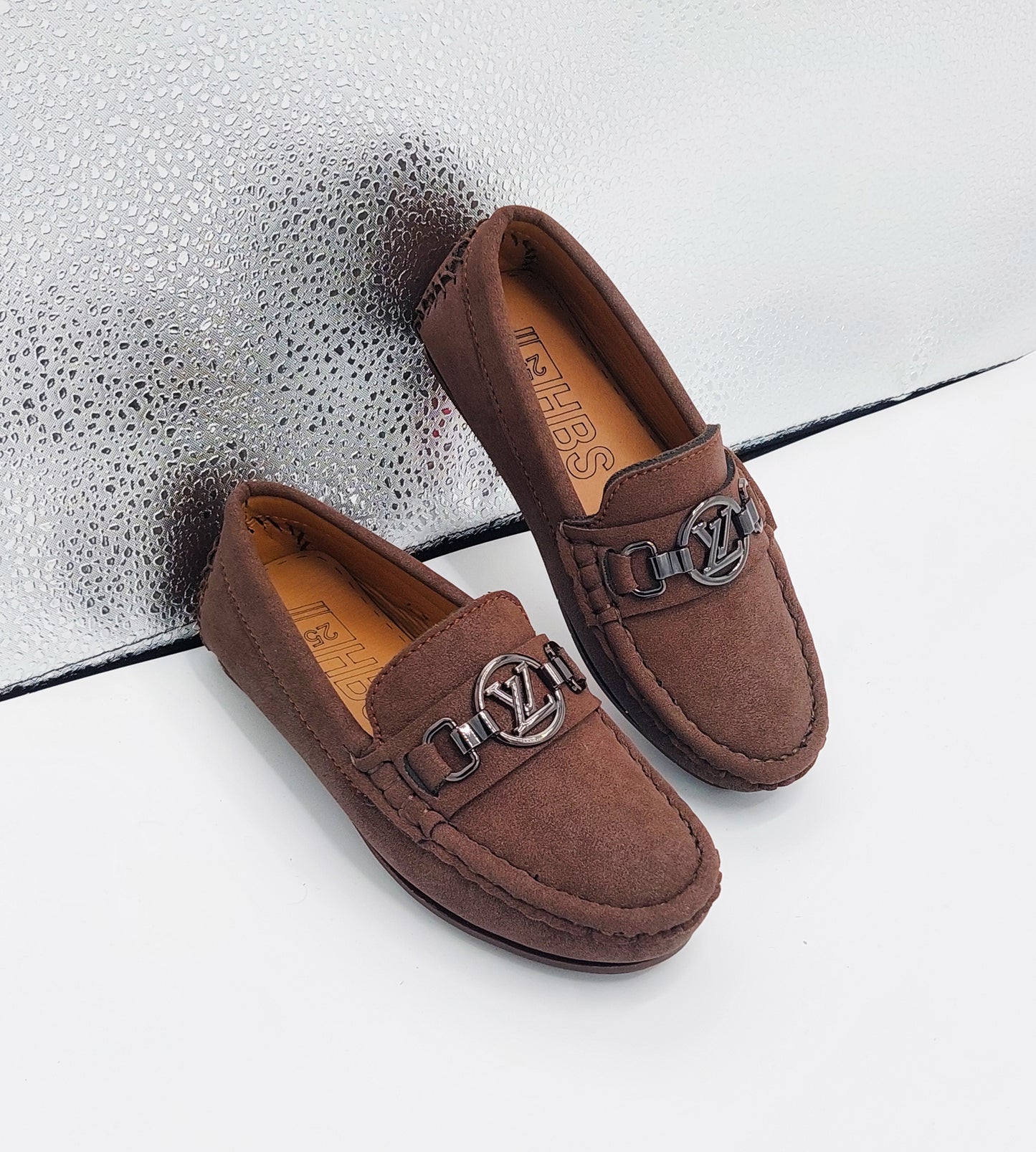 Premium Quality Velvet Loafers for Kids - AL32