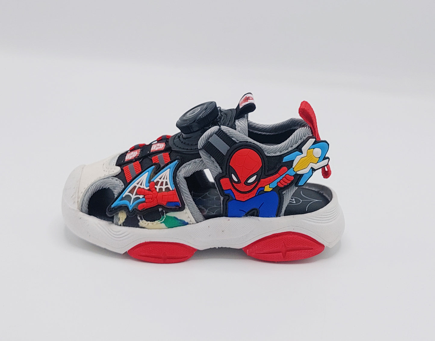 Autolace Spiderman Theme Sandals for Kids - Y112