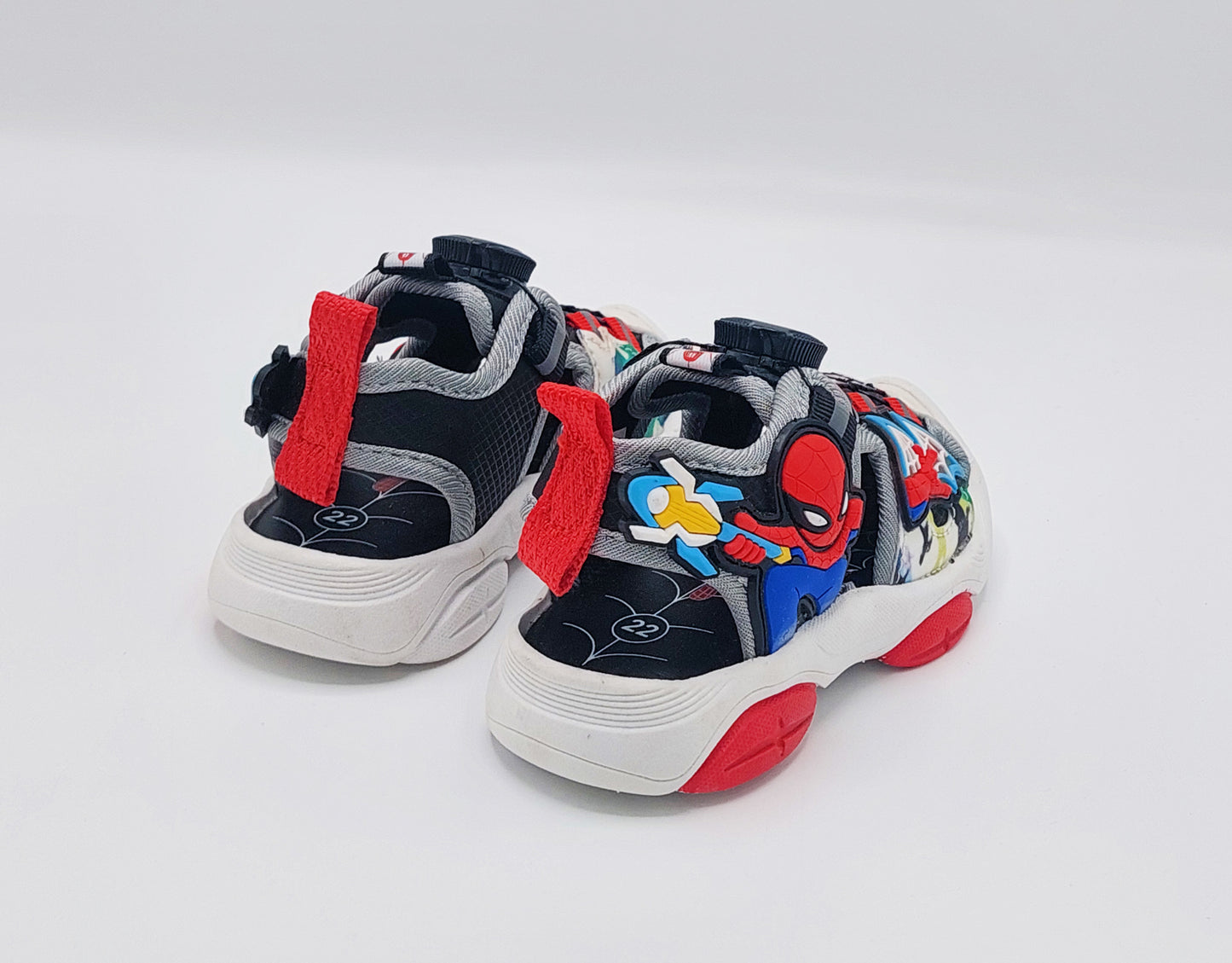 Autolace Spiderman Theme Sandals for Kids - Y112