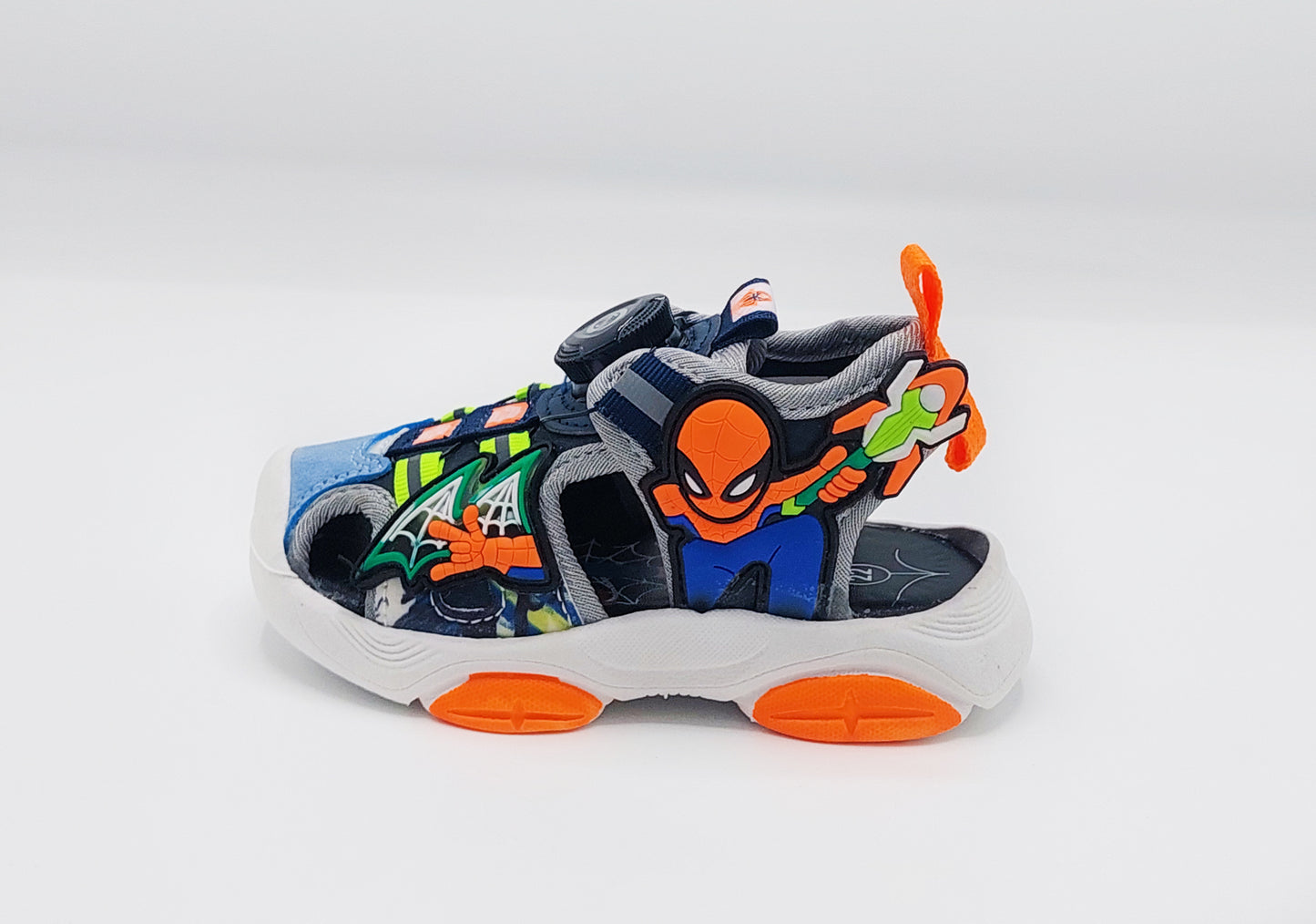 Autolace Spiderman Theme Sandals for Kids - Y112