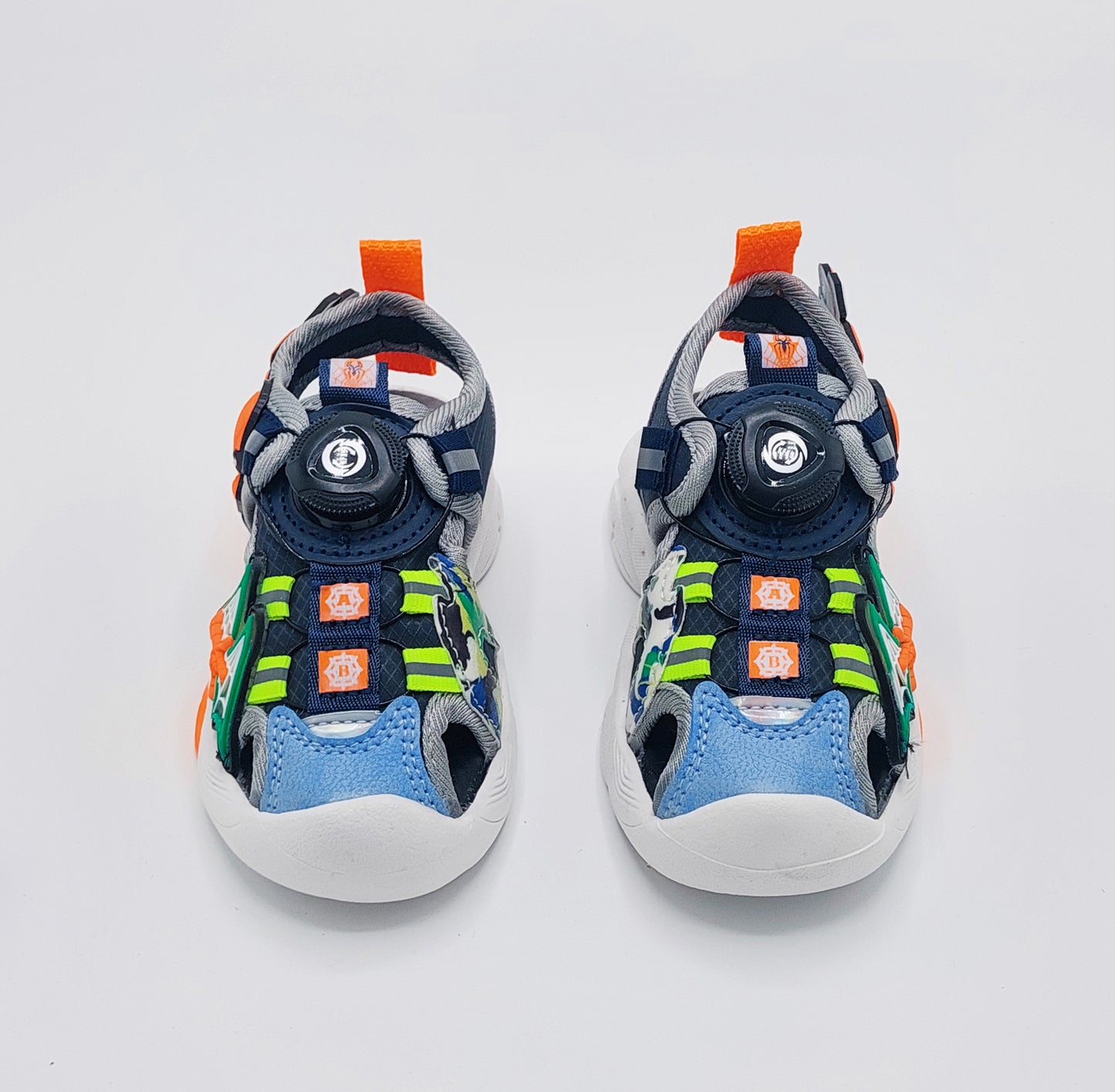 Autolace Spiderman Theme Sandals for Kids - Y112