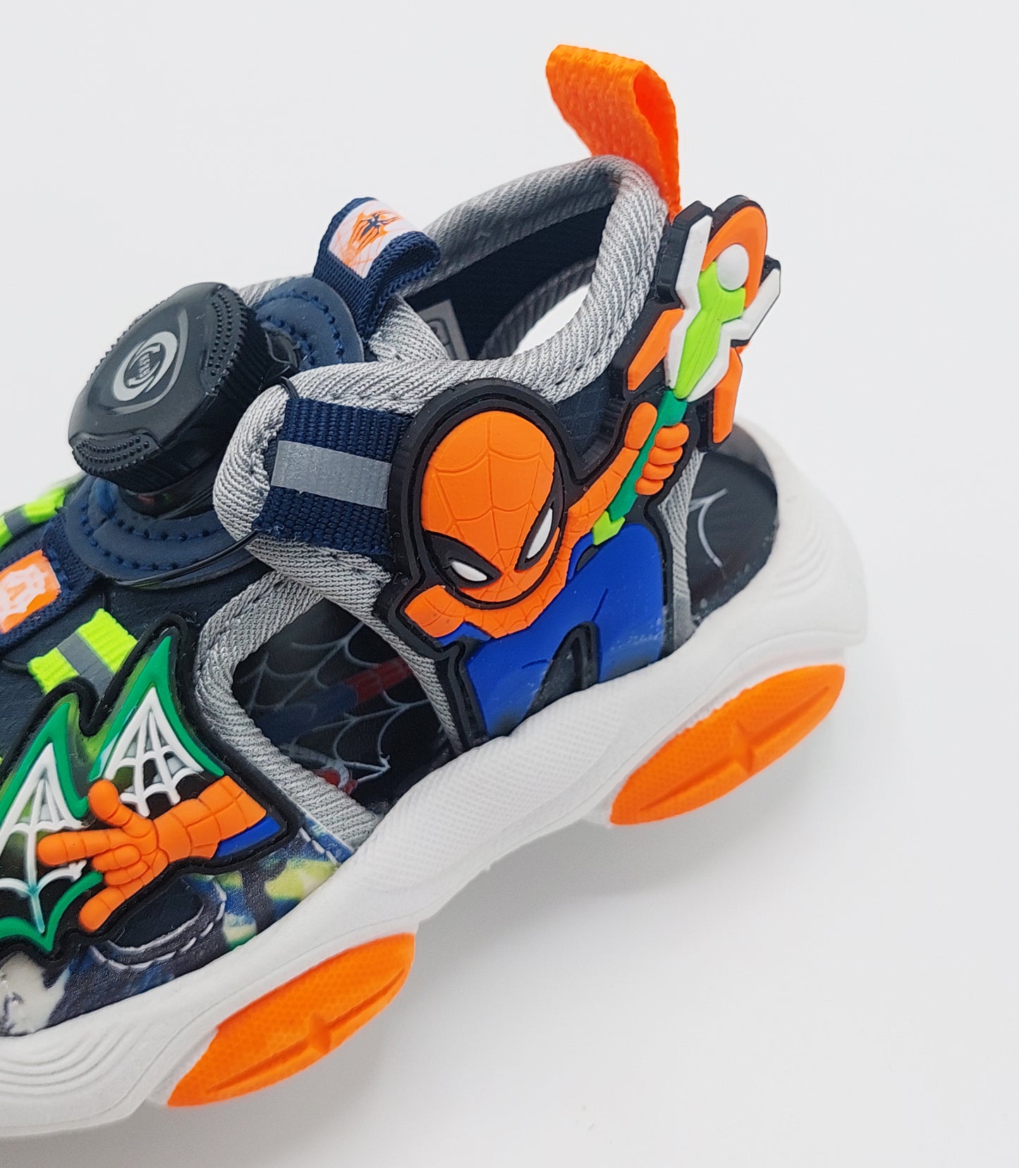 Autolace Spiderman Theme Sandals for Kids - Y112