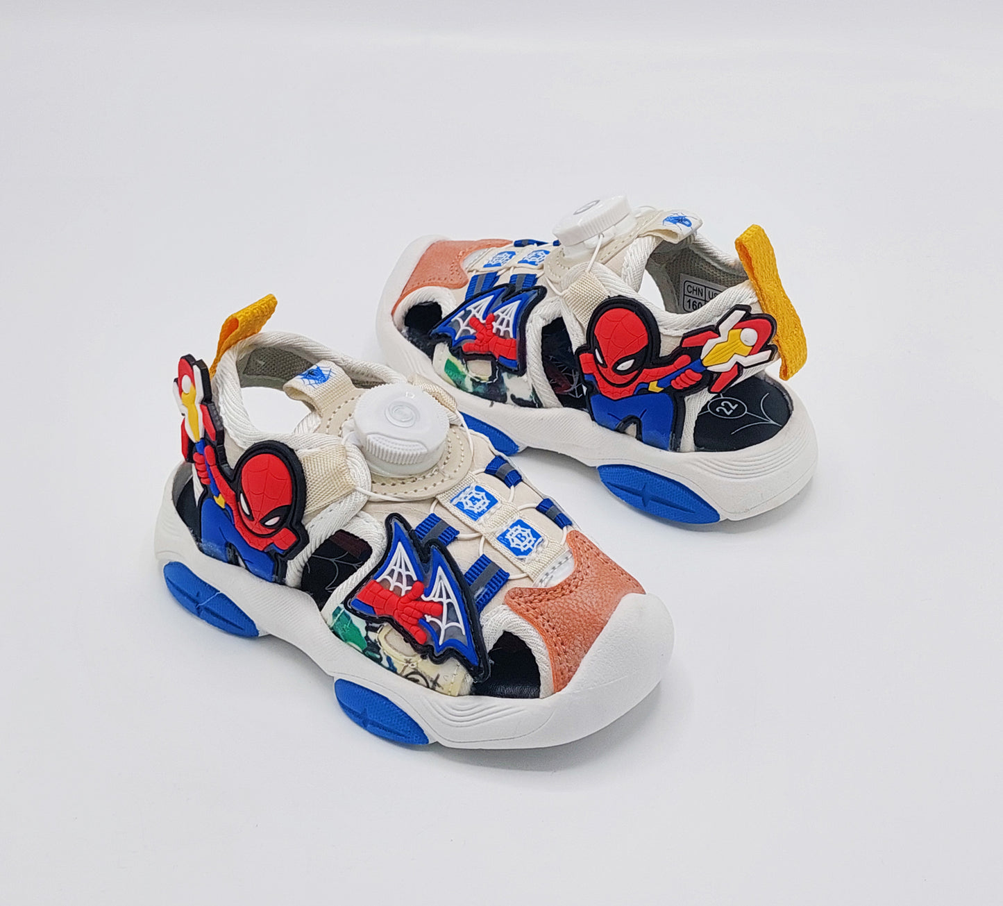 Autolace Spiderman Theme Sandals for Kids - Y112