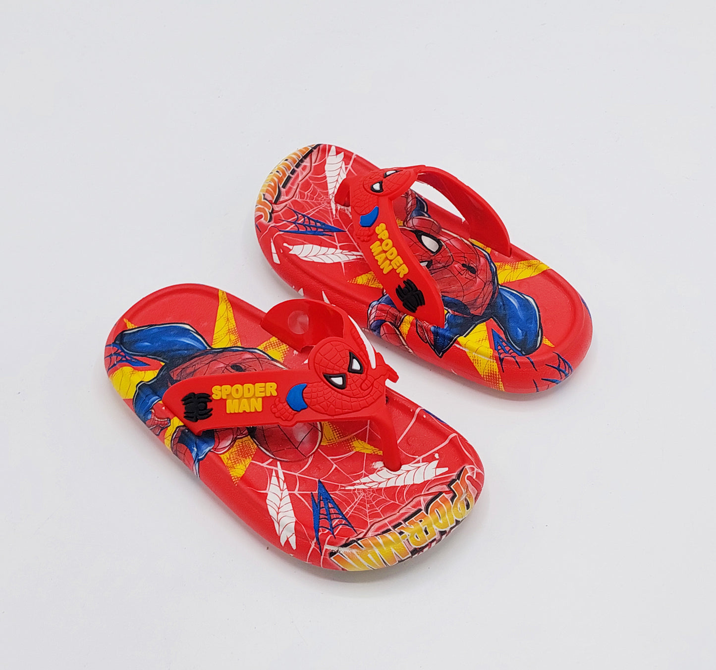 Soft Sole Spiderman Theme Flipflop slippers for Kids - 222083