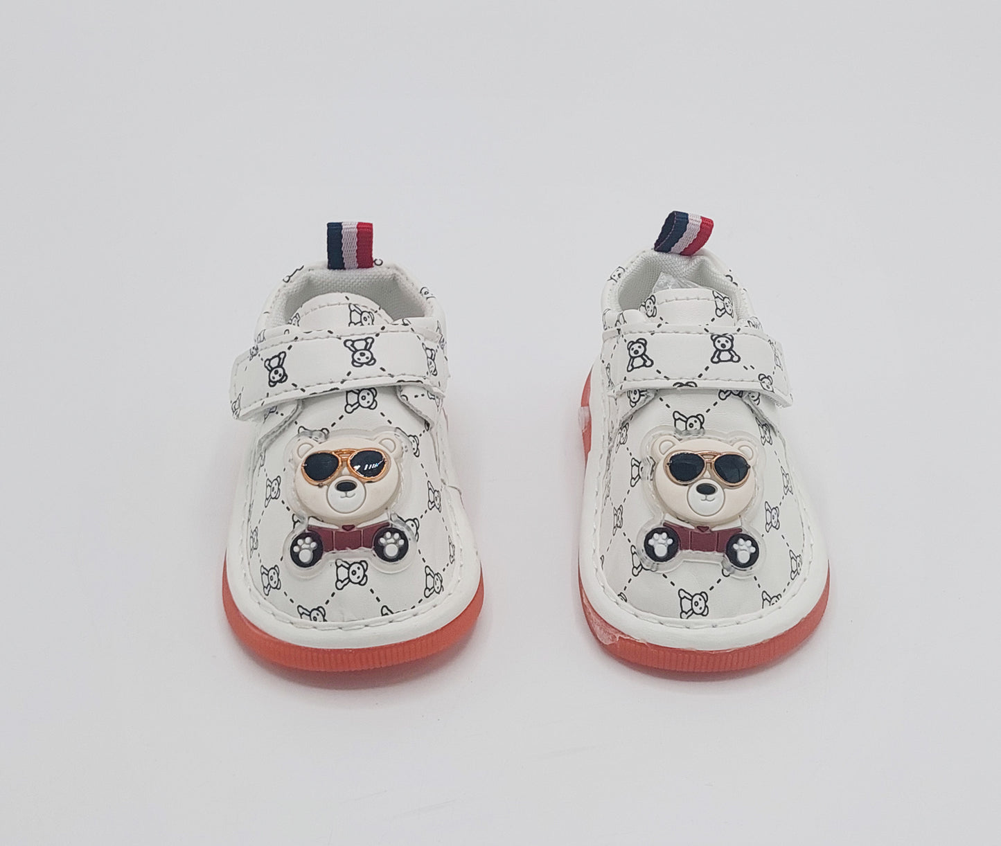 Voice in Sole Infant's Cute Design Bear Printed Soft Shoes - K108