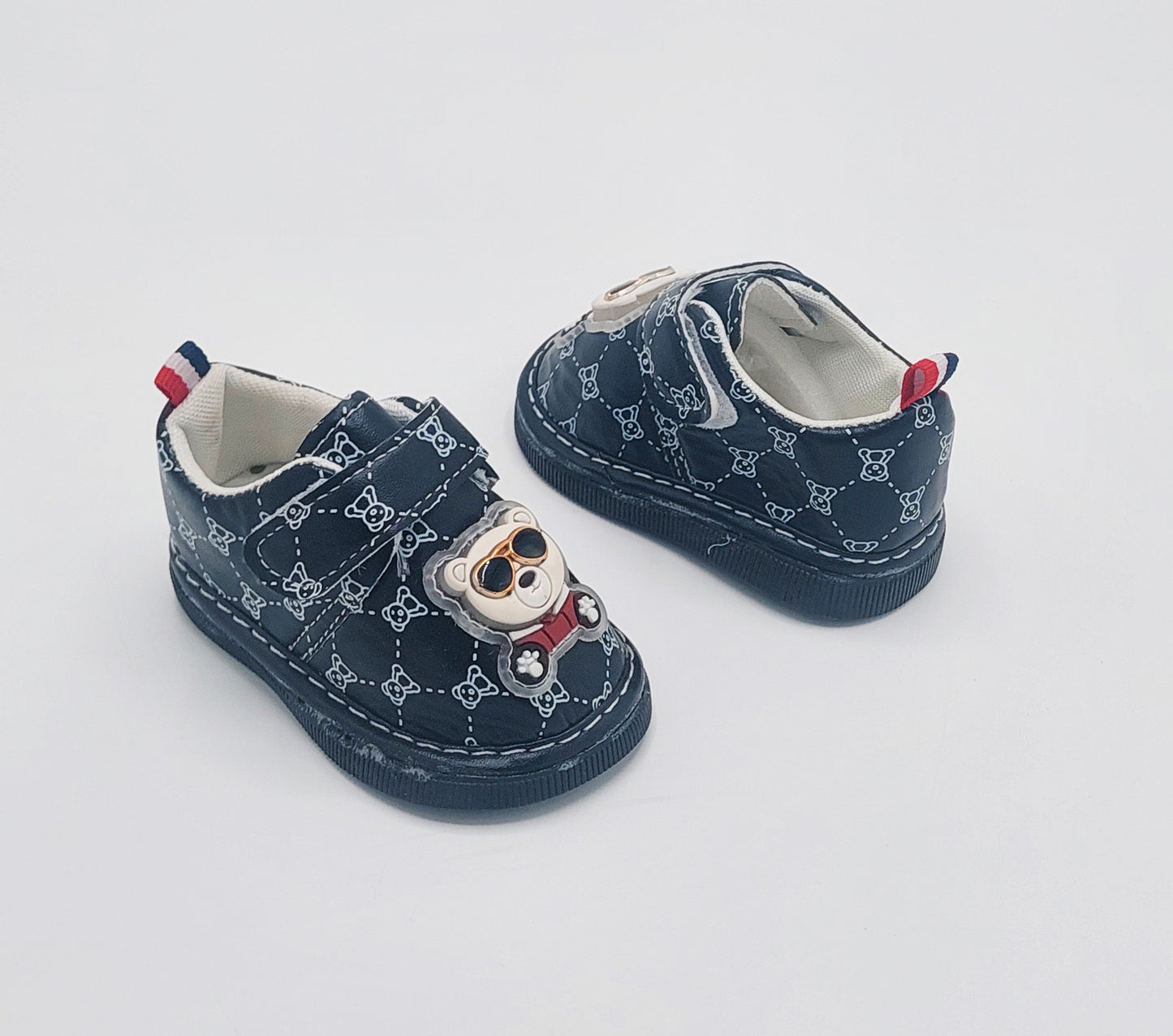 Voice in Sole Infant's Cute Design Bear Printed Soft Shoes - K108