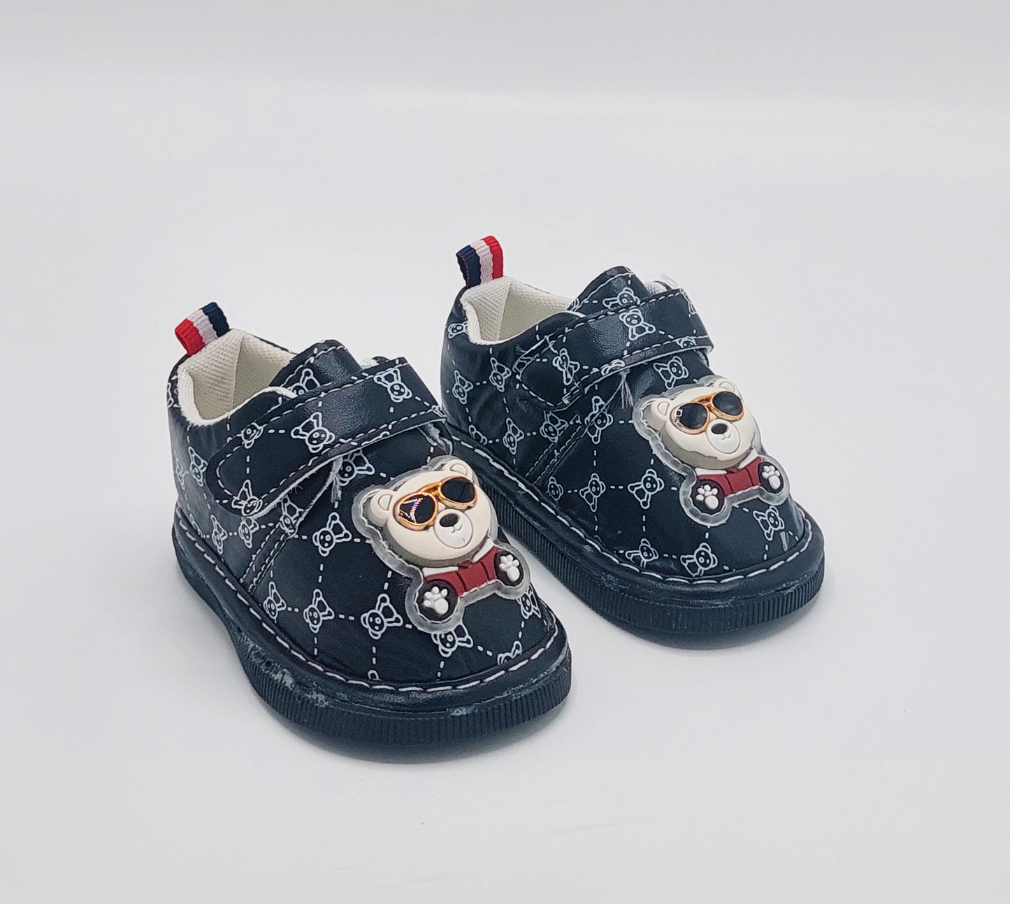 Voice in Sole Infant's Cute Design Bear Printed Soft Shoes - K108
