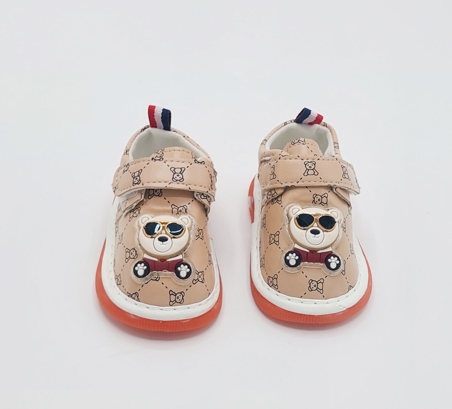 Voice in Sole Infant's Cute Design Bear Printed Soft Shoes - K108