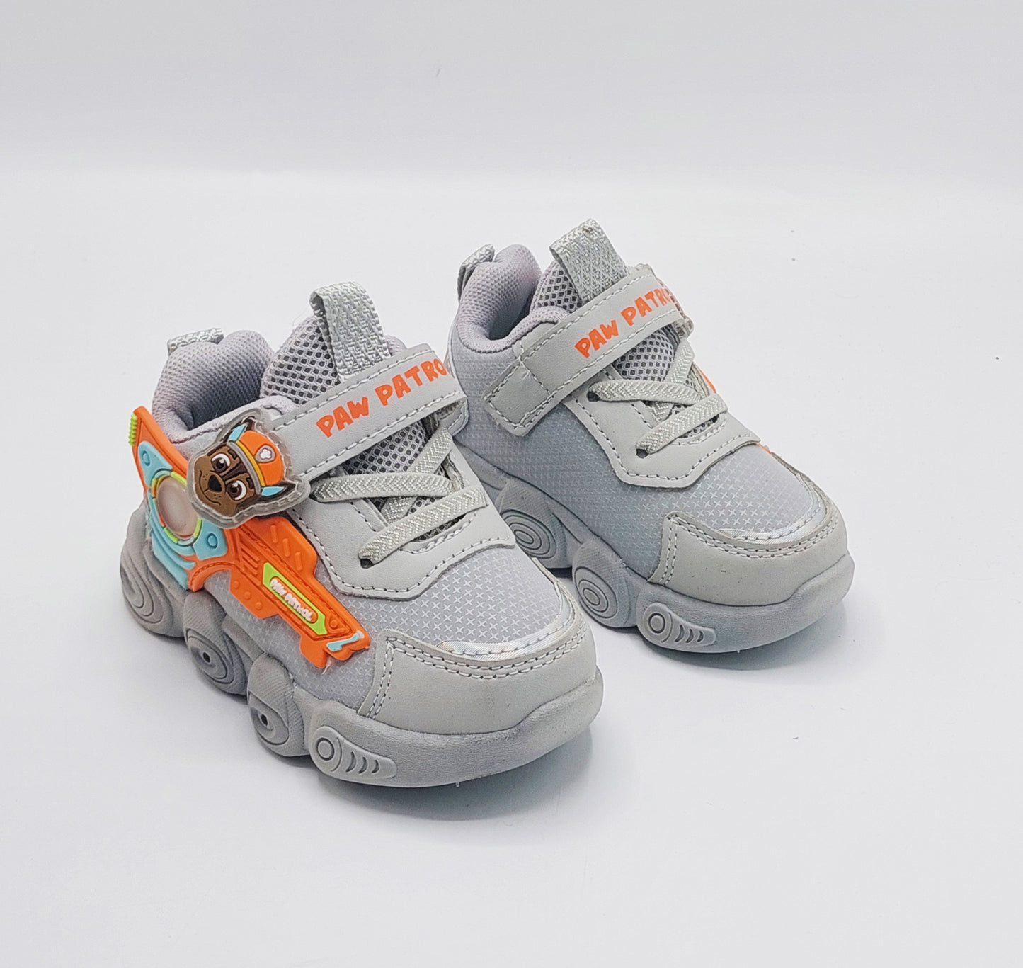 Paw-Patrol Themed Lights in Sole Soft Sole Joggers for Kids - SB100
