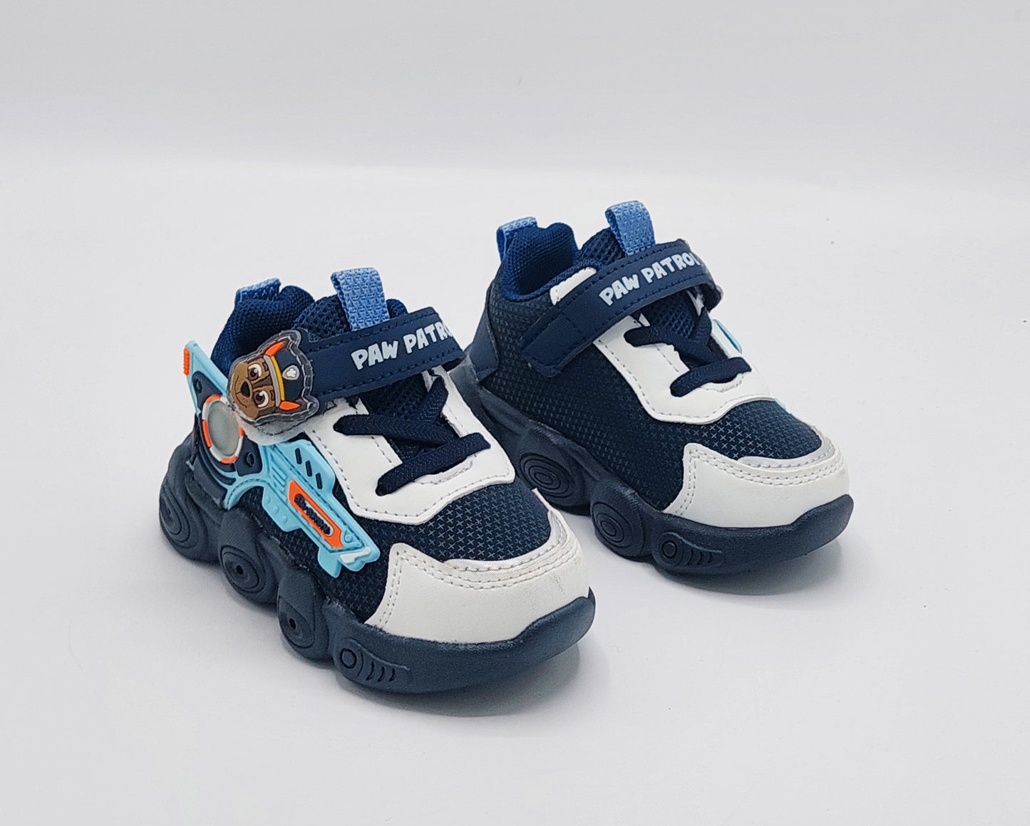 Paw-Patrol Themed Lights in Sole Soft Sole Joggers for Kids - SB100