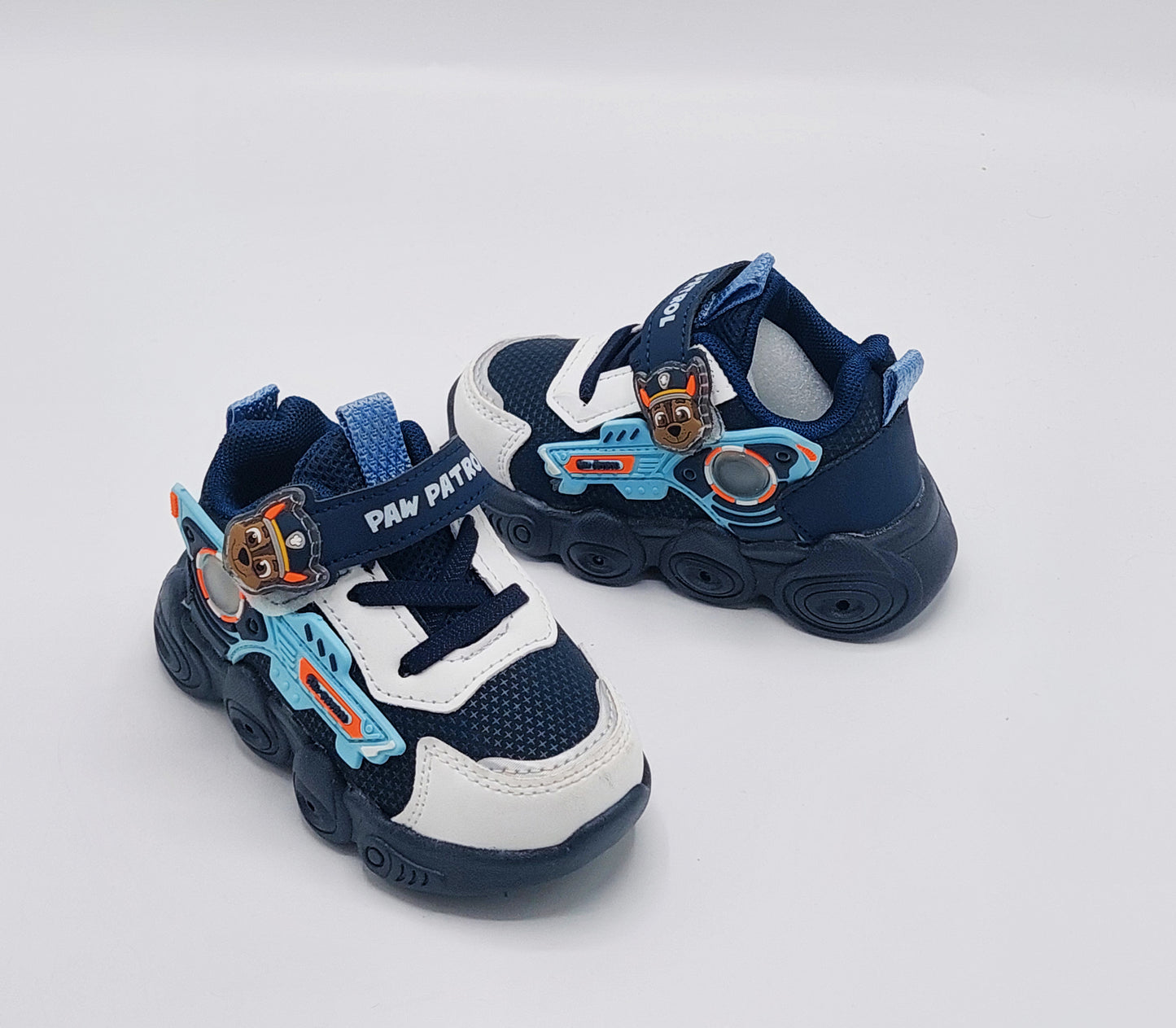 Paw-Patrol Themed Lights in Sole Soft Sole Joggers for Kids - SB100