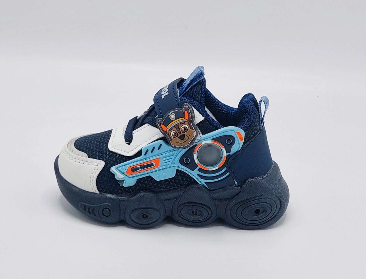 Paw-Patrol Themed Lights in Sole Soft Sole Joggers for Kids - SB100