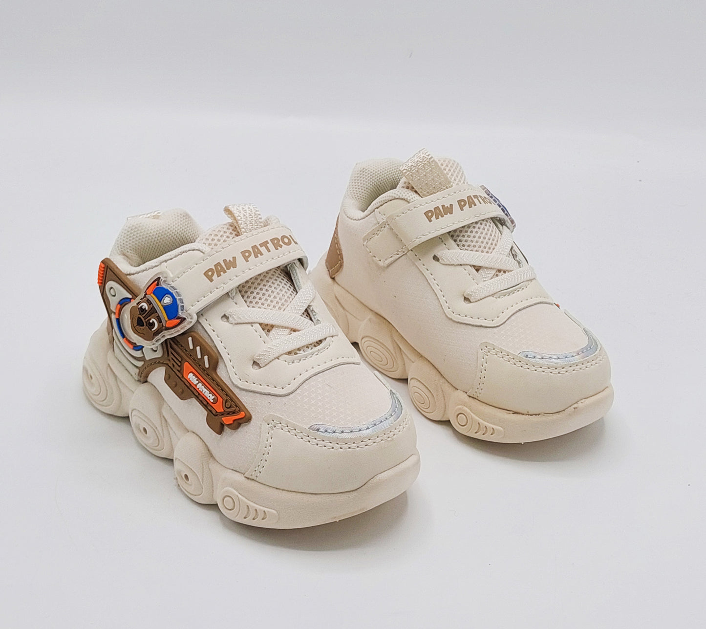 Paw-Patrol Themed Lights in Sole Soft Sole Joggers for Kids - SB100