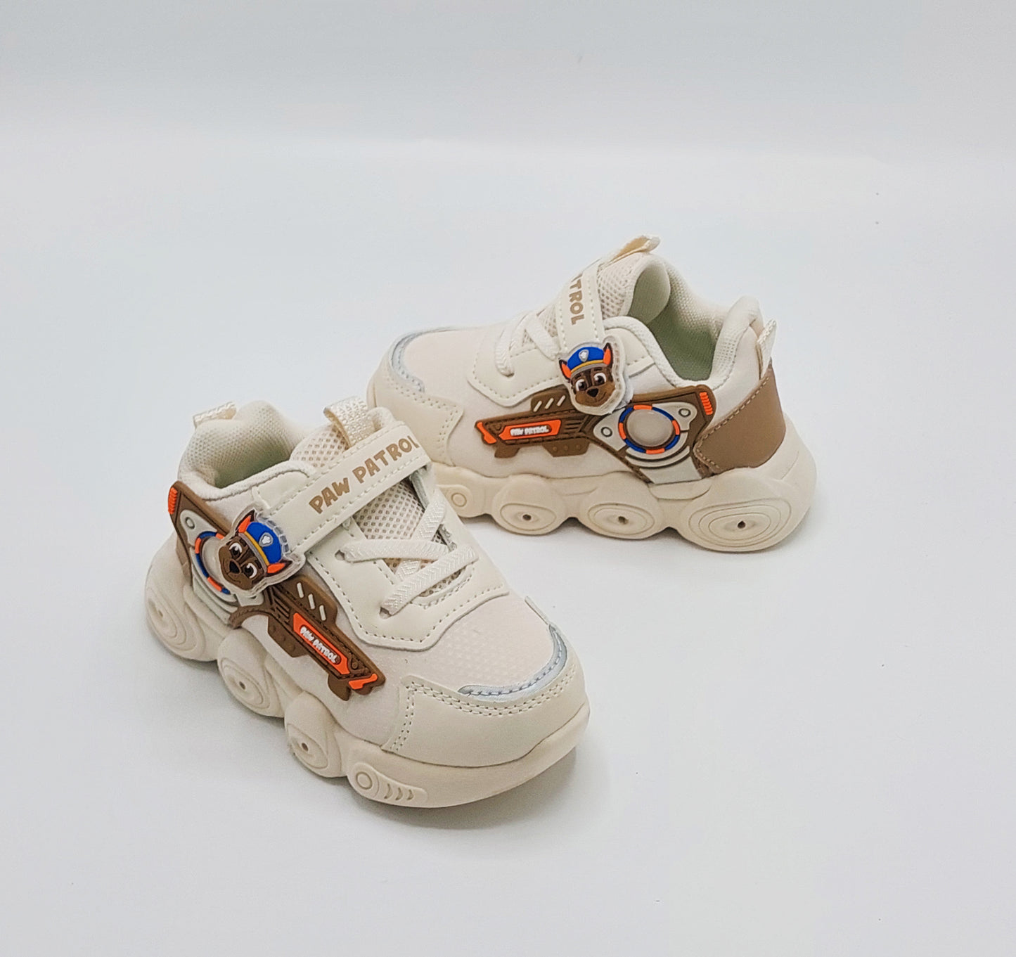 Paw-Patrol Themed Lights in Sole Soft Sole Joggers for Kids - SB100