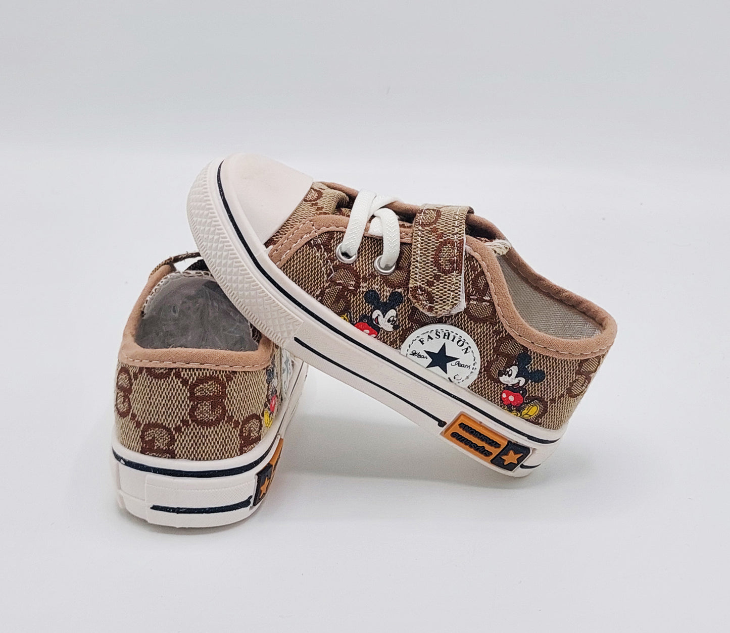 Soft Inner Sole Mickey Design Classic Sneakers for Kids - D8