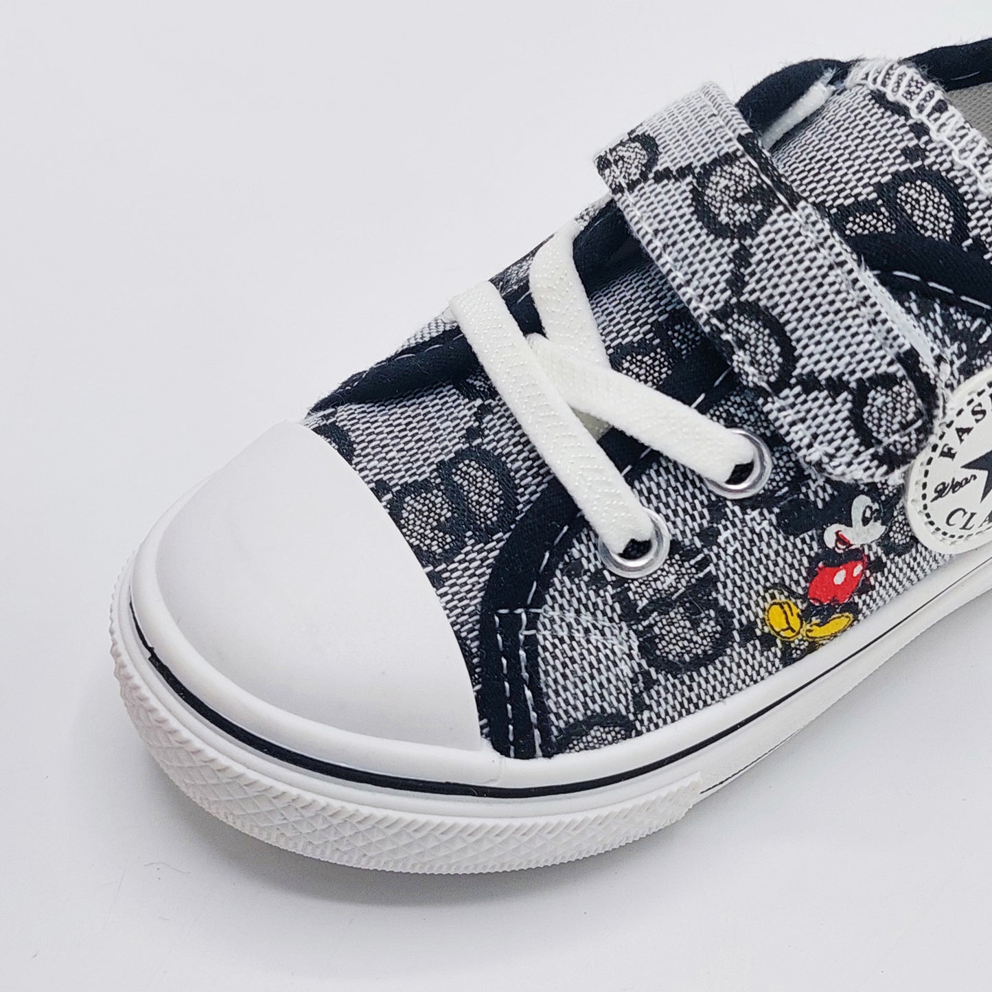 Soft Inner Sole Mickey Design Classic Sneakers for Kids - D8