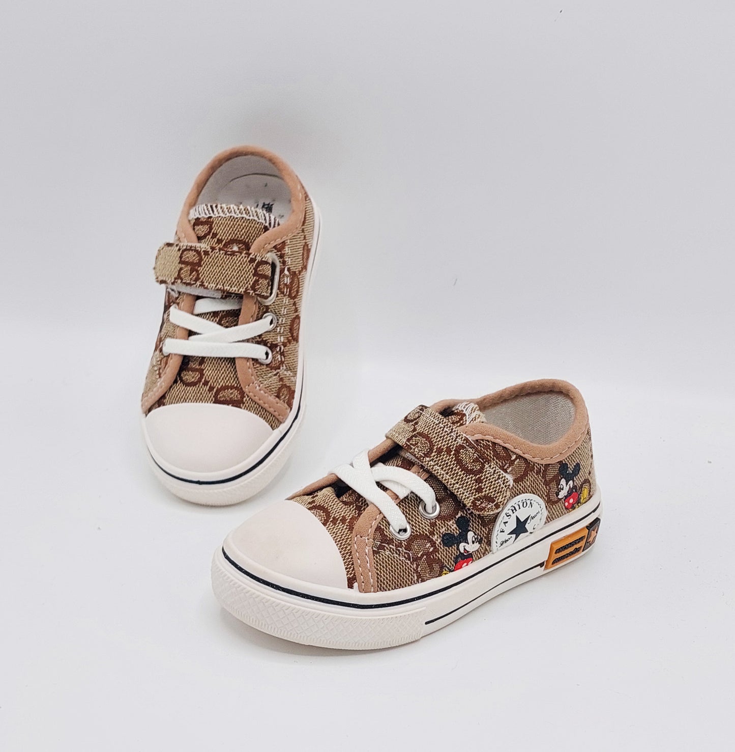 Soft Inner Sole Mickey Design Classic Sneakers for Kids - D8