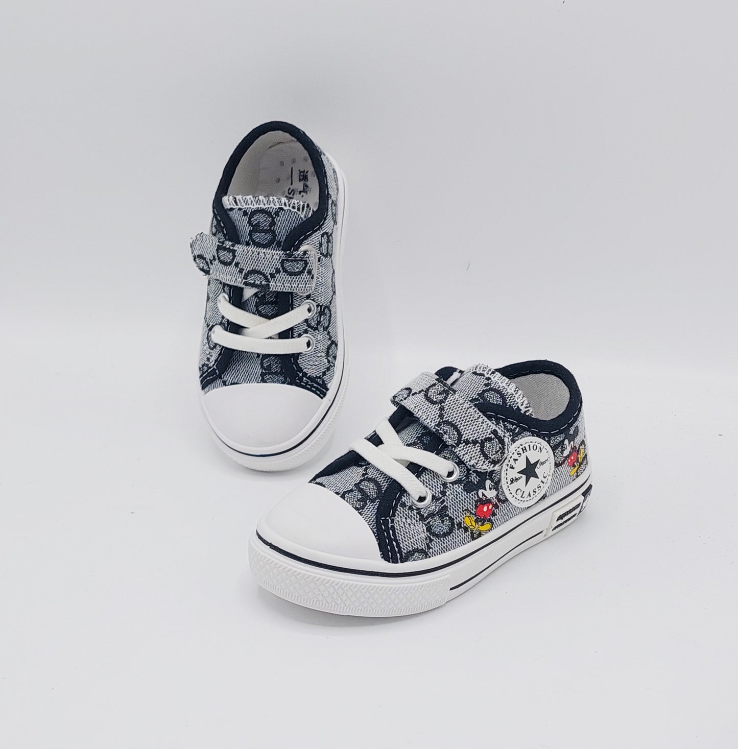 Soft Inner Sole Mickey Design Classic Sneakers for Kids - D8