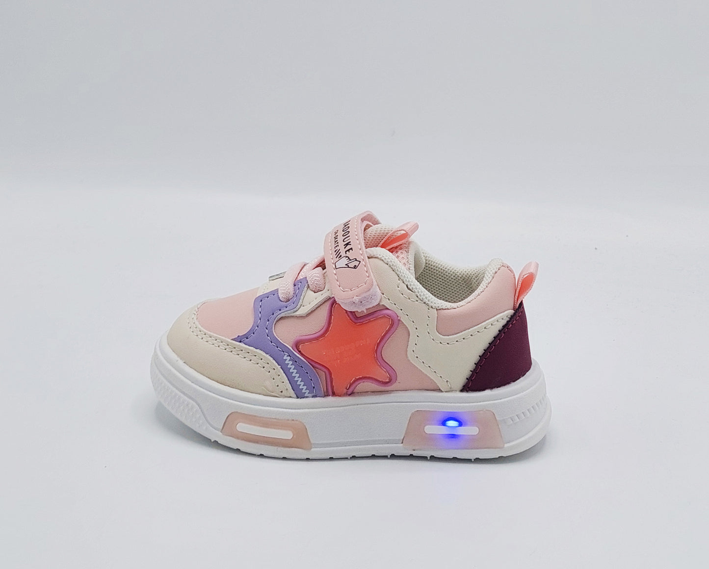 Lights in Sole Soft Sole Trendy Look Sneakers for Kids - NF1