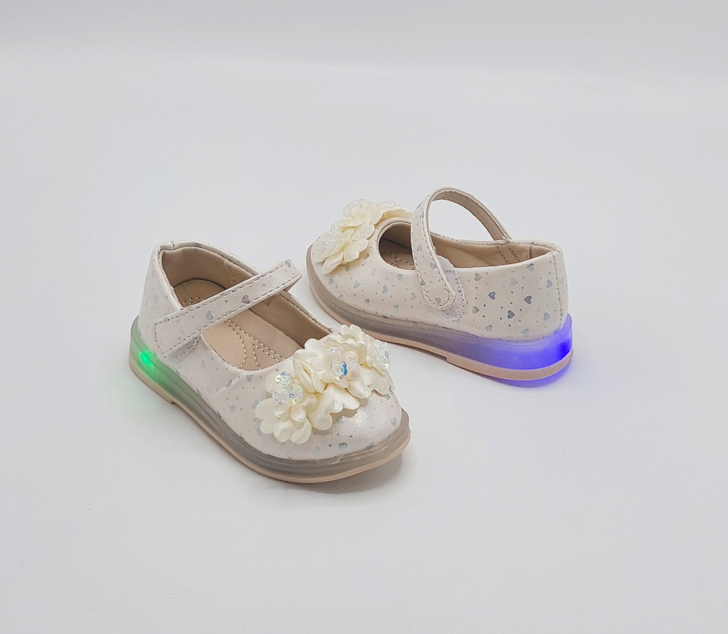 Lights in Sole Beautiful Design Pumps for Kids Girls - SF01