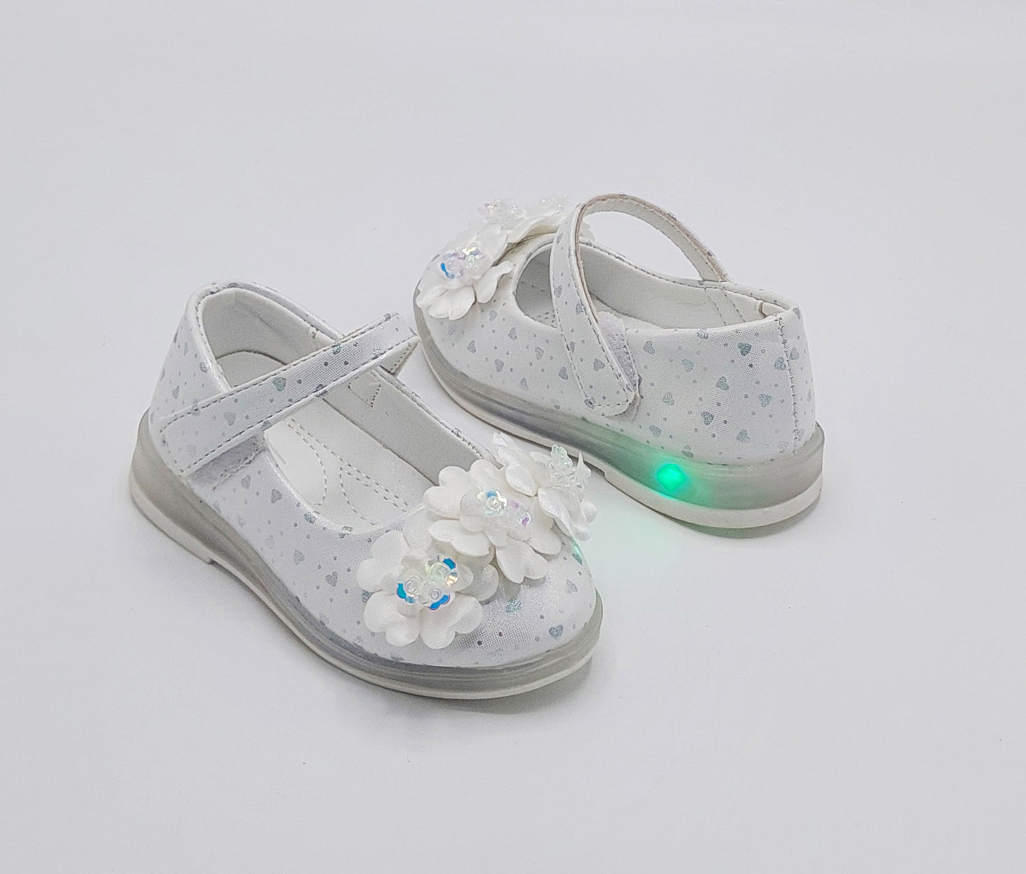 Lights in Sole Beautiful Design Pumps for Kids Girls - SF01