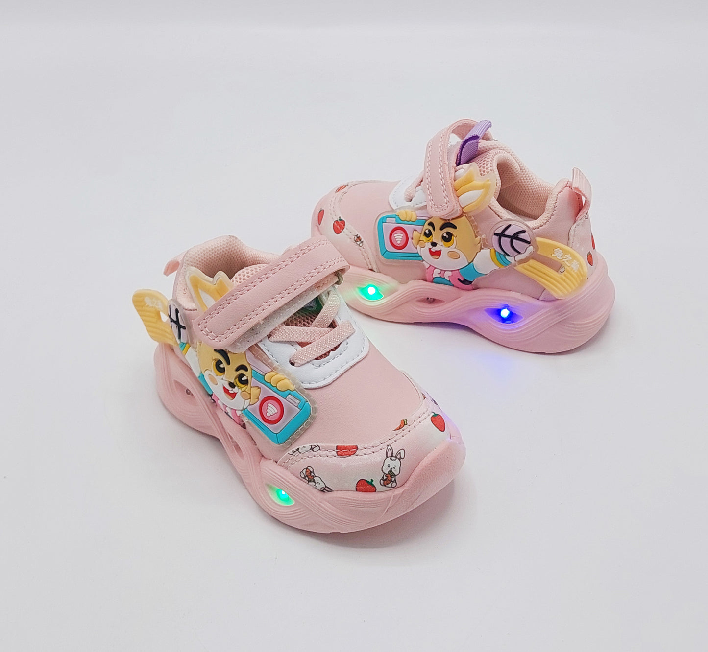 Lights in Sole Soft Sole Trendy Look Sneakers for Kids - MT14