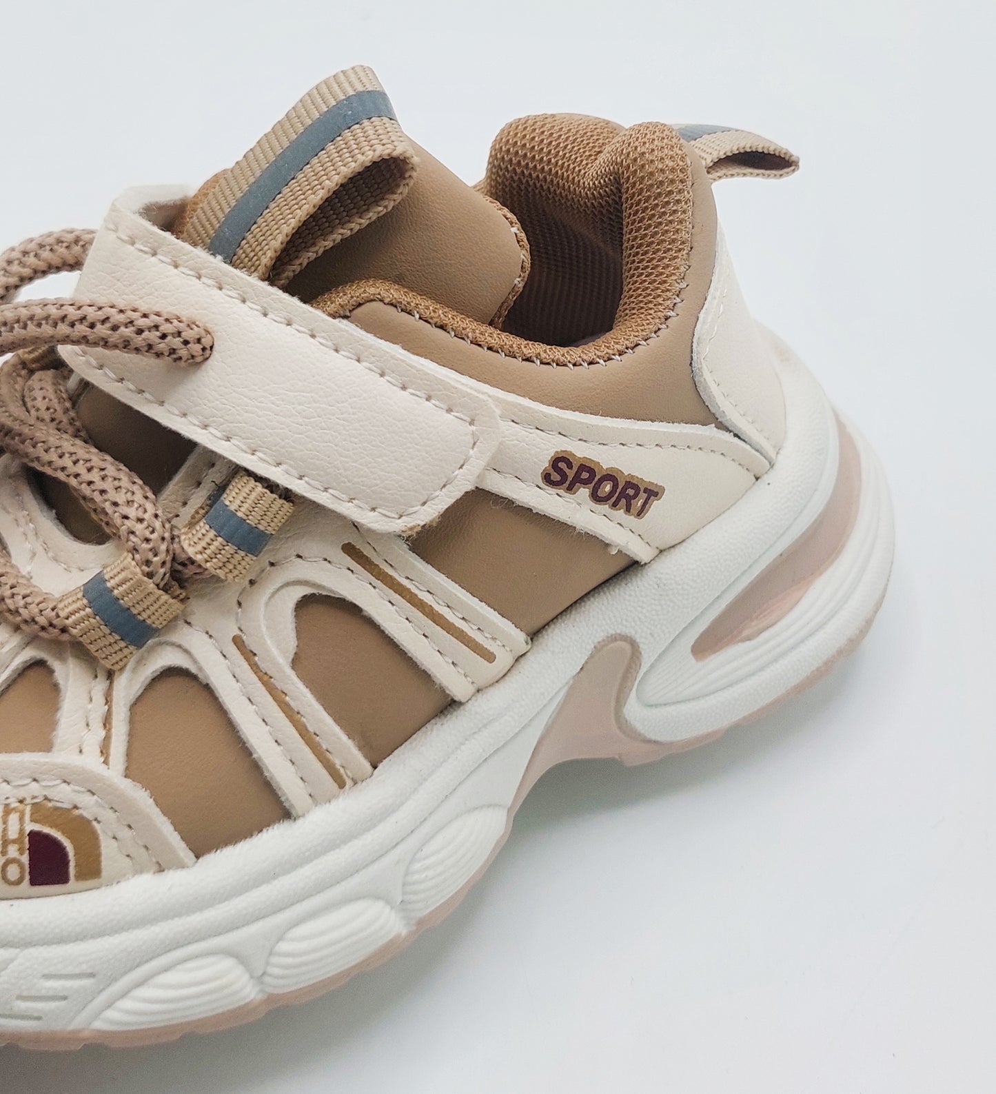Light-Weight Trendy Look Soft Sole Sneakers for Kids - RY318