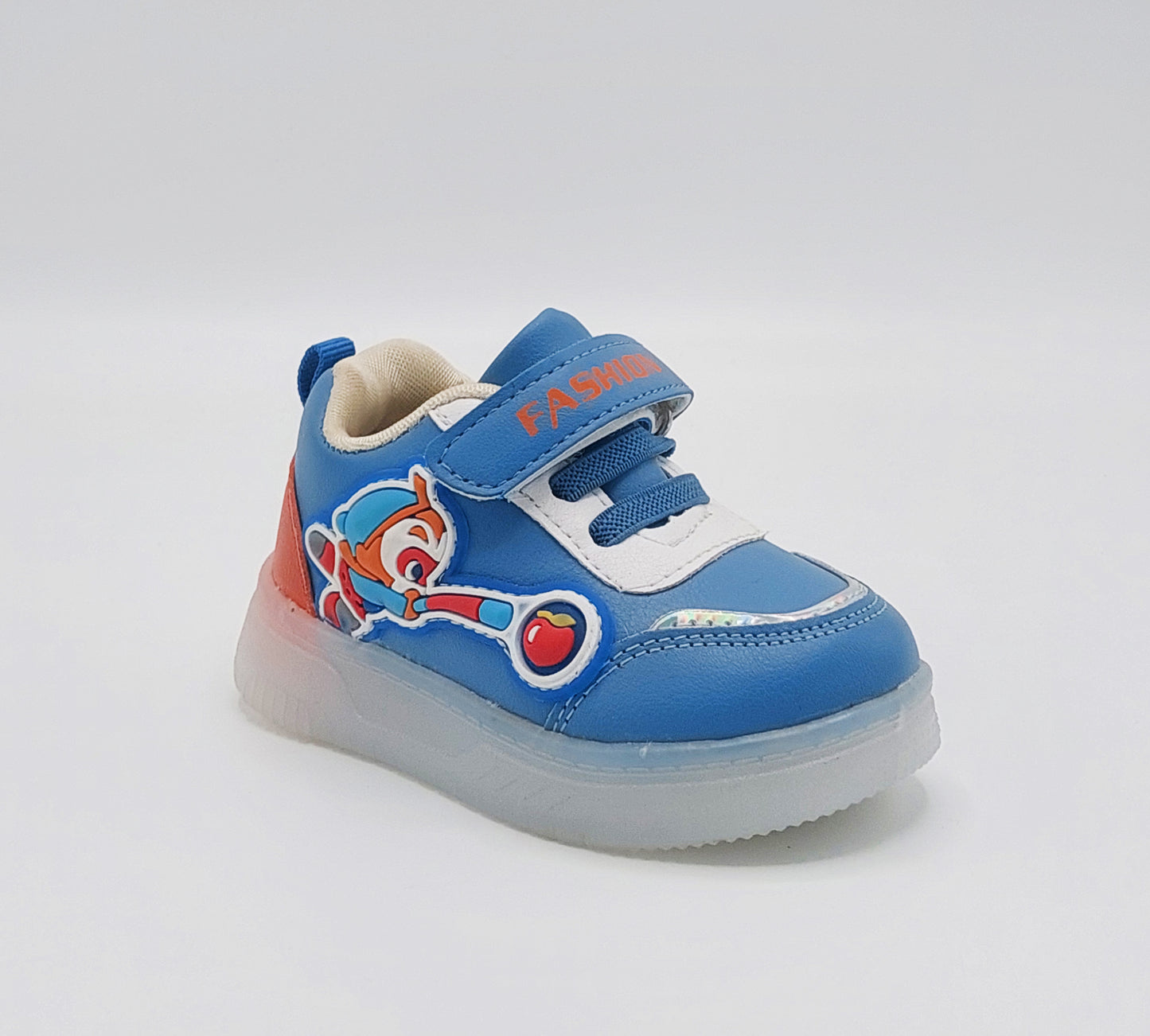 Lights in Sole Cute Design Soft Sole Sneakers for Kids - F38
