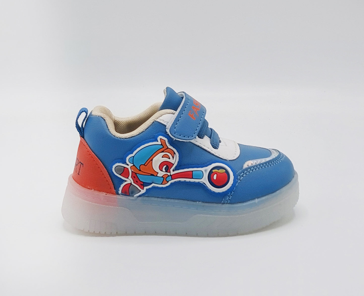 Lights in Sole Cute Design Soft Sole Sneakers for Kids - F38