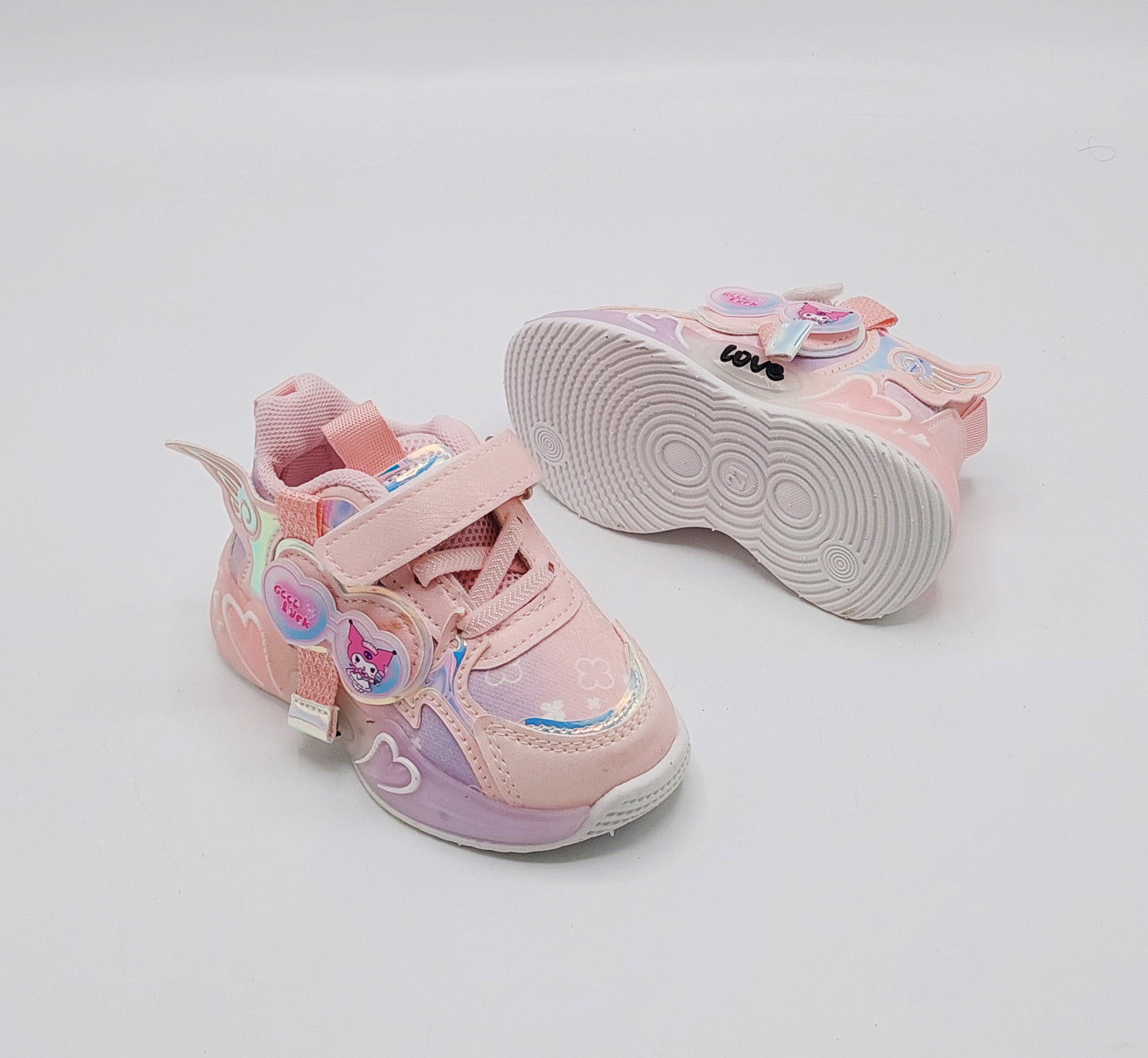 Premium Quality Soft Sole Doll Design Sneakers for Kids girls - UM05