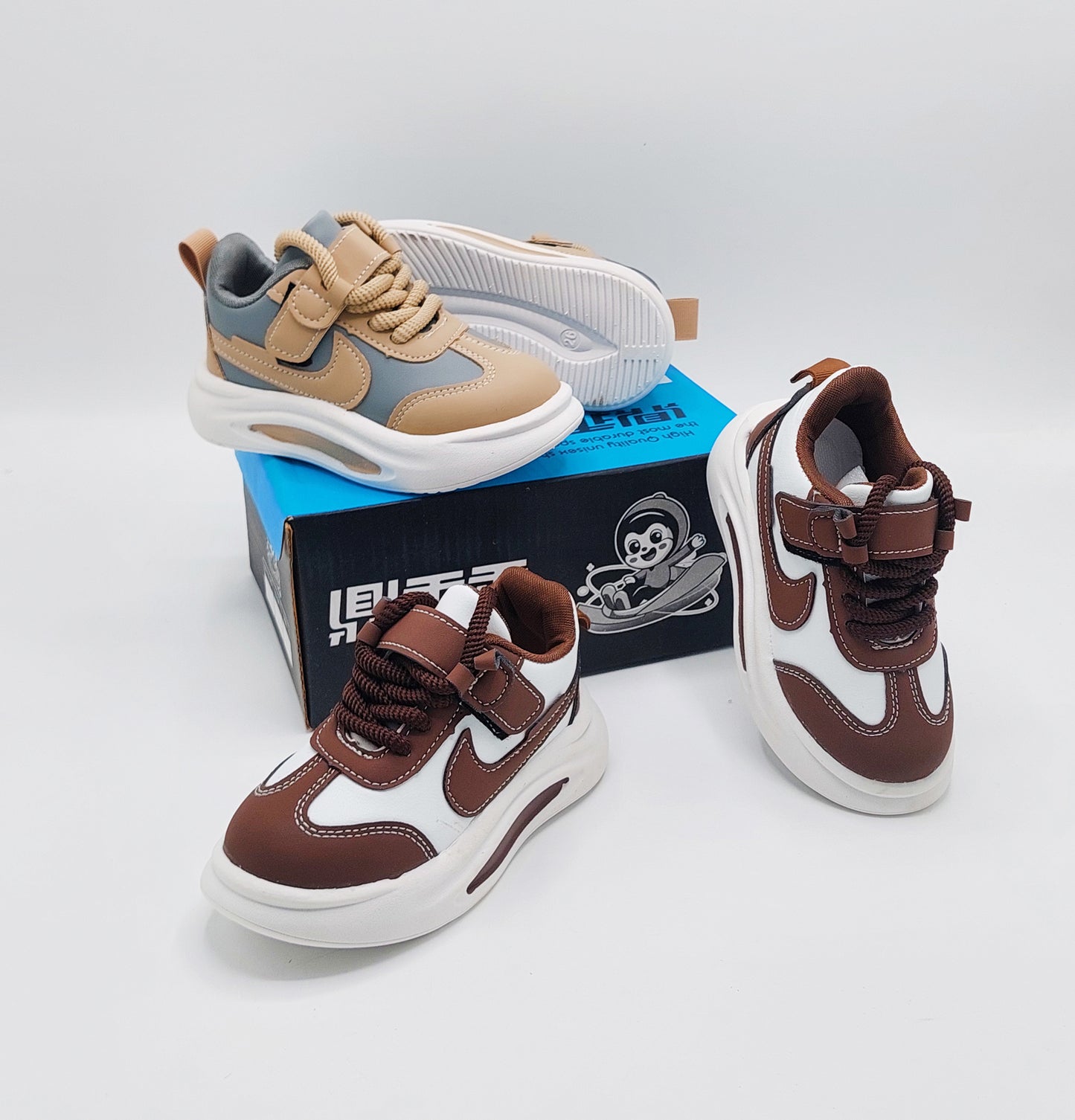 Premium Quality Soft Sole Trendy Look Sneakers for Kids - YD4