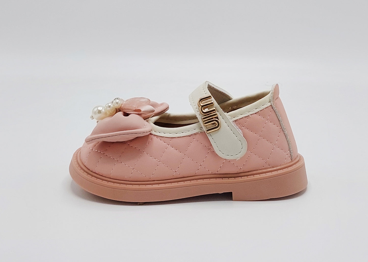 Beautiful Design Soft Sole Pumps for Kids Girls - 8520