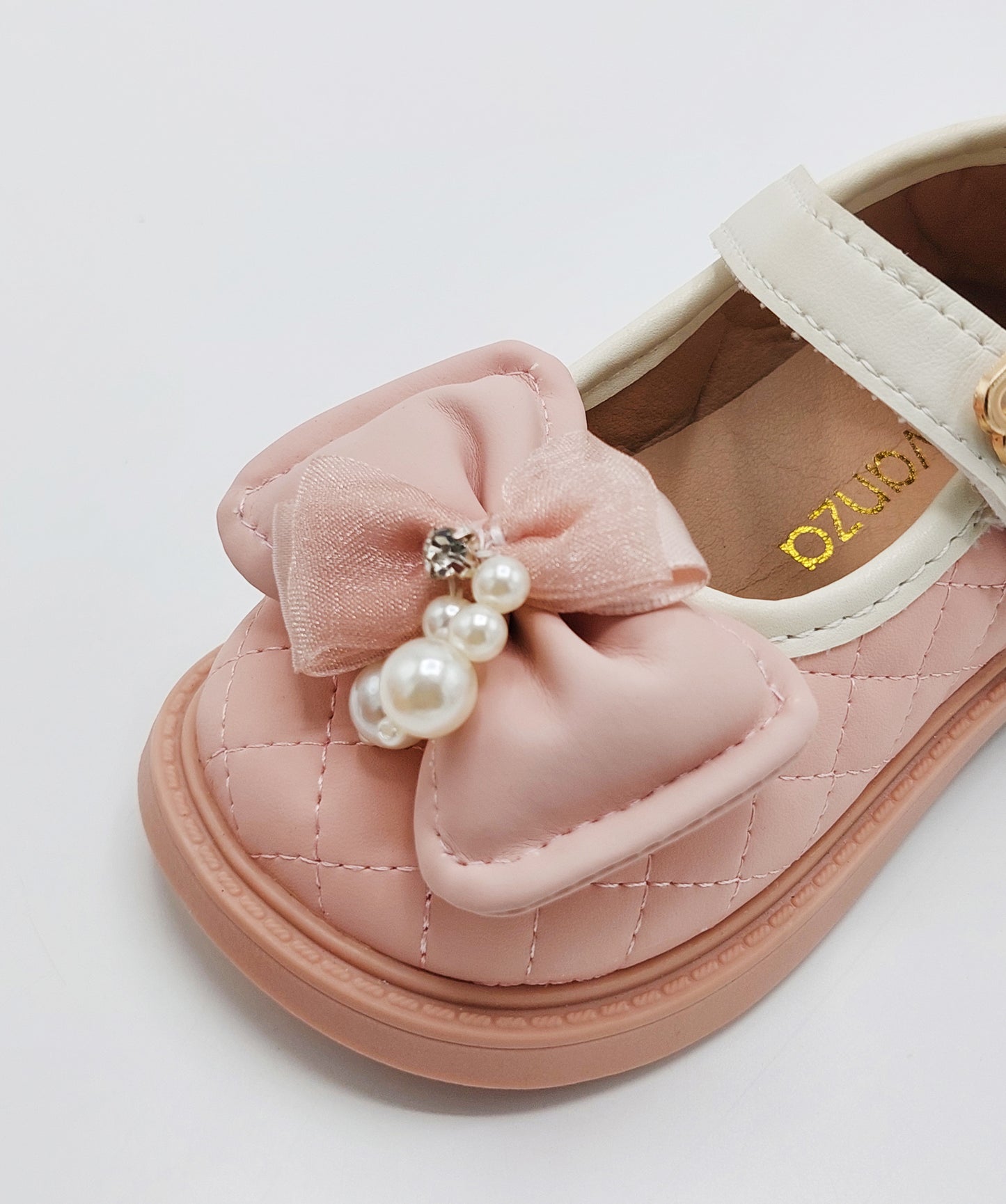 Beautiful Design Soft Sole Pumps for Kids Girls - 8520