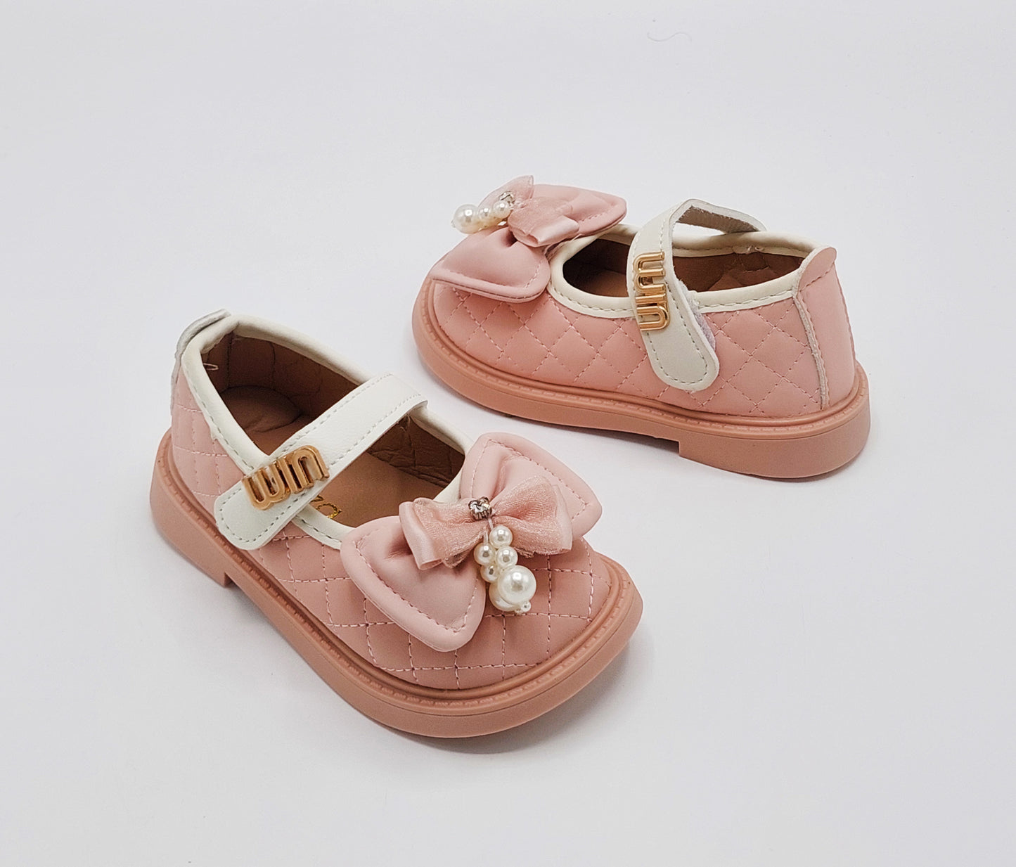 Beautiful Design Soft Sole Pumps for Kids Girls - 8520