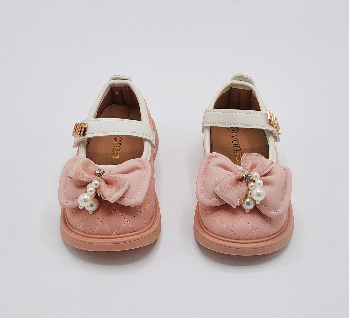 Beautiful Design Soft Sole Pumps for Kids Girls - 8520