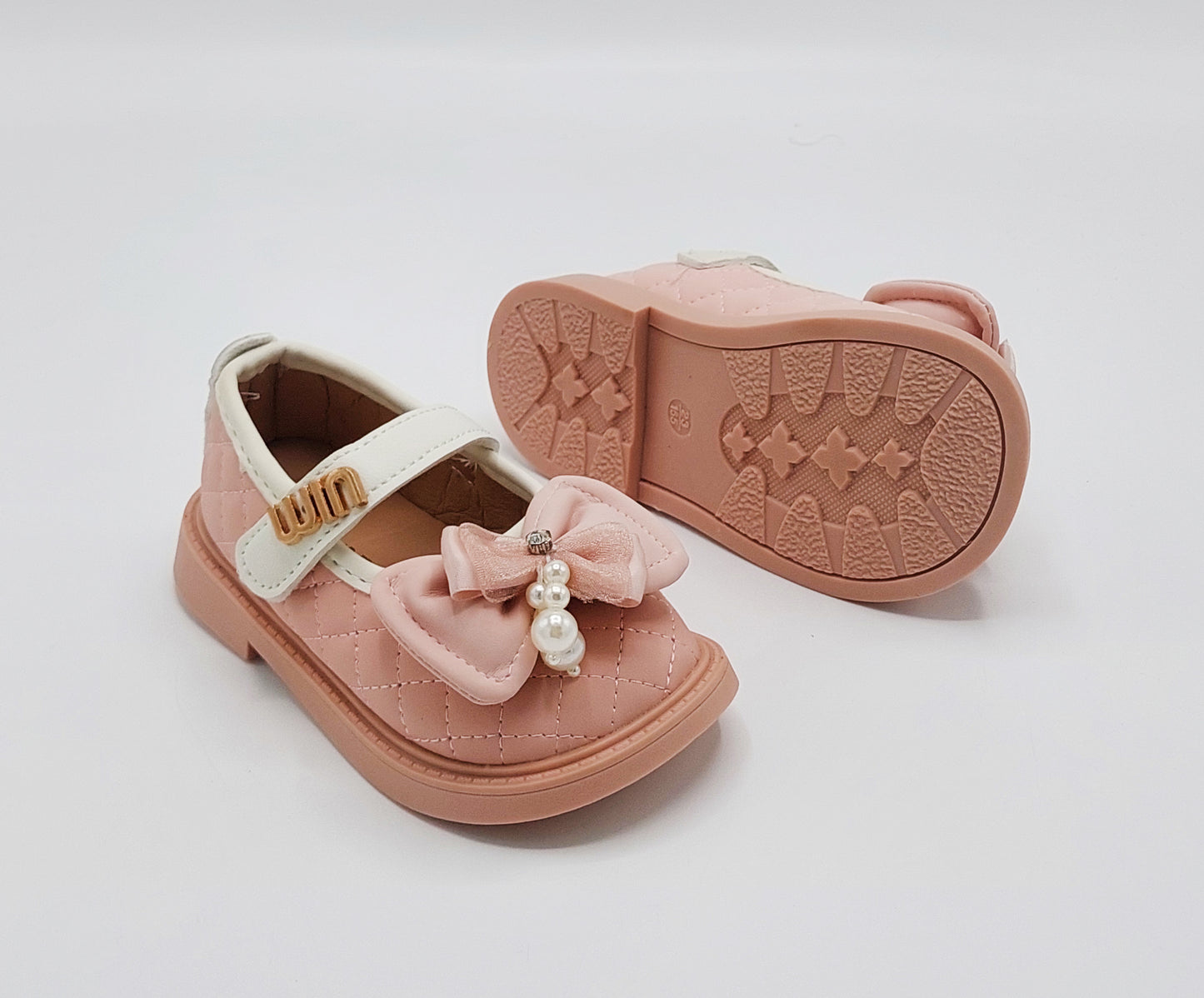 Beautiful Design Soft Sole Pumps for Kids Girls - 8520