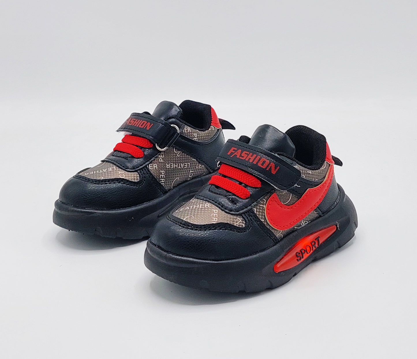Lights in Sole Trendy Look Sneakers Shoes for Kids - F16