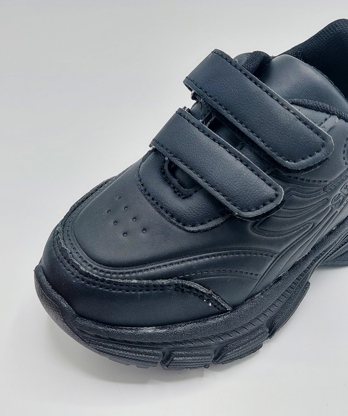 Premium Quality Soft Sole Black & White Sneakers for Kids - A29