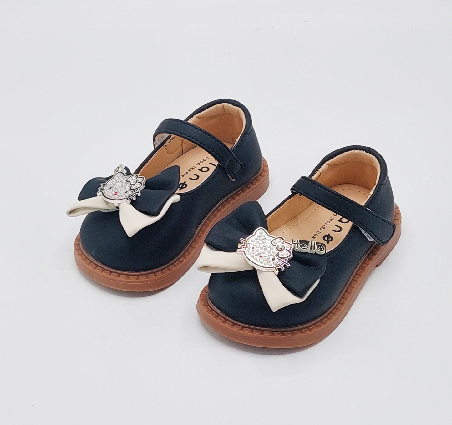 Beautiful Design Kitty Bow Pumps for Kids Girls - MAS61