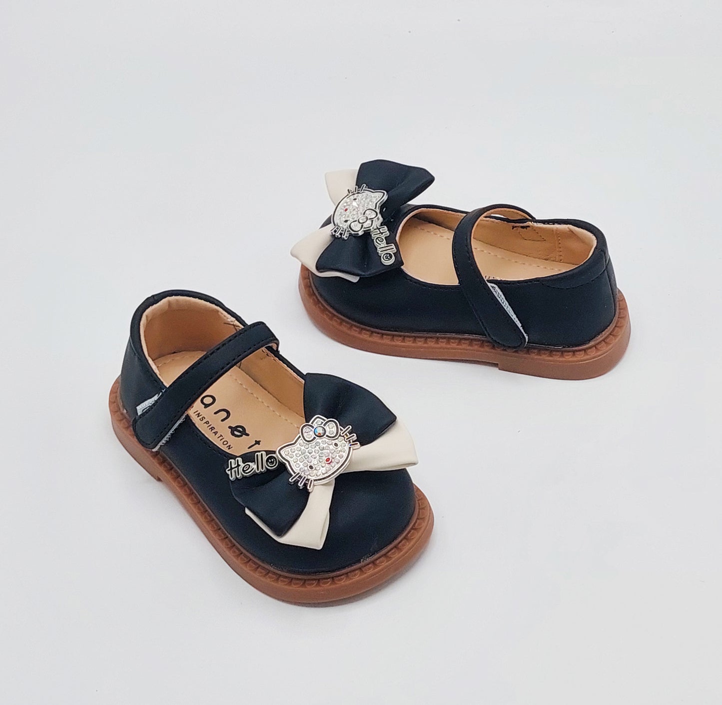 Beautiful Design Kitty Bow Pumps for Kids Girls - MAS61