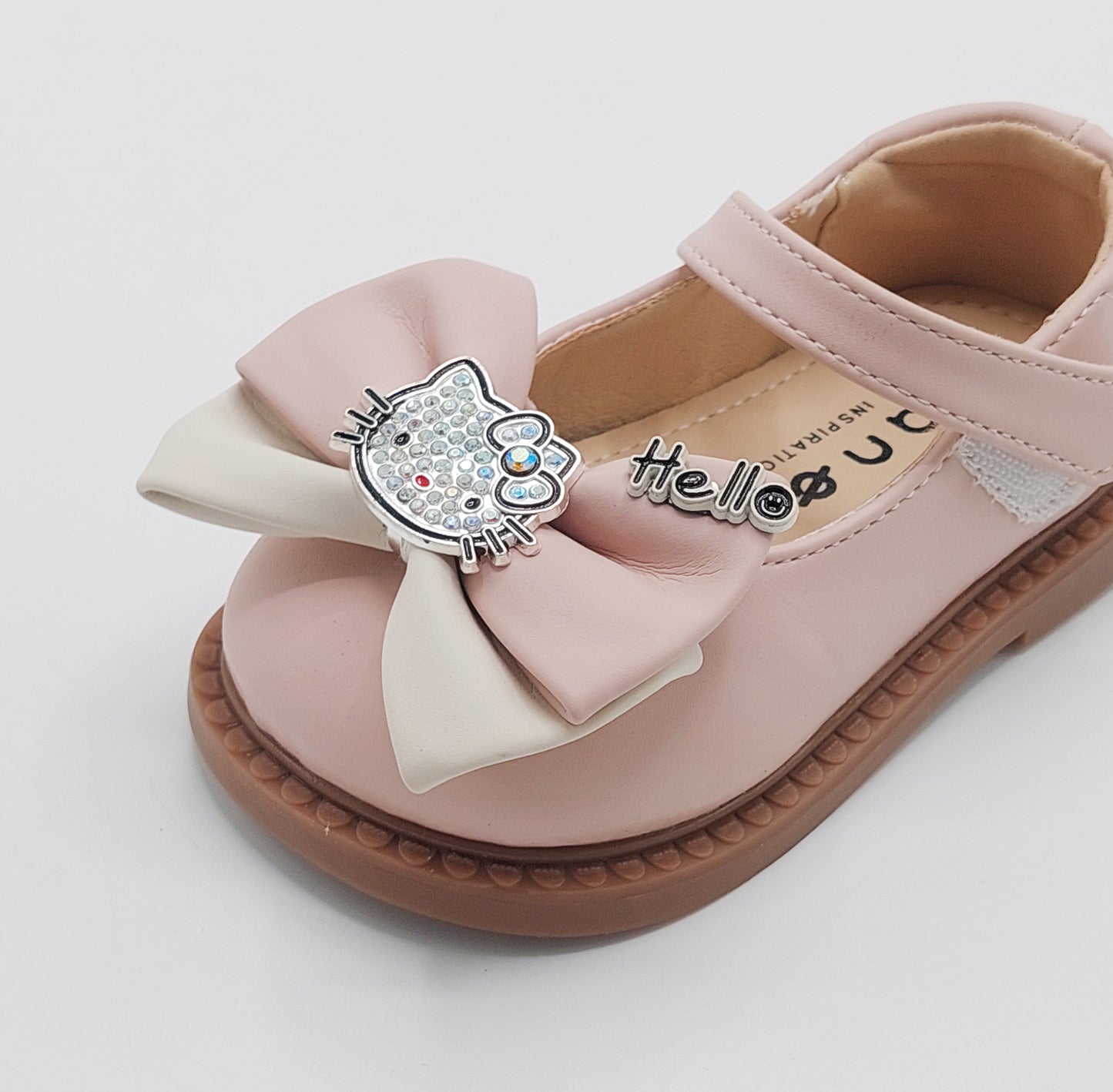 Beautiful Design Kitty Bow Pumps for Kids Girls - MAS61
