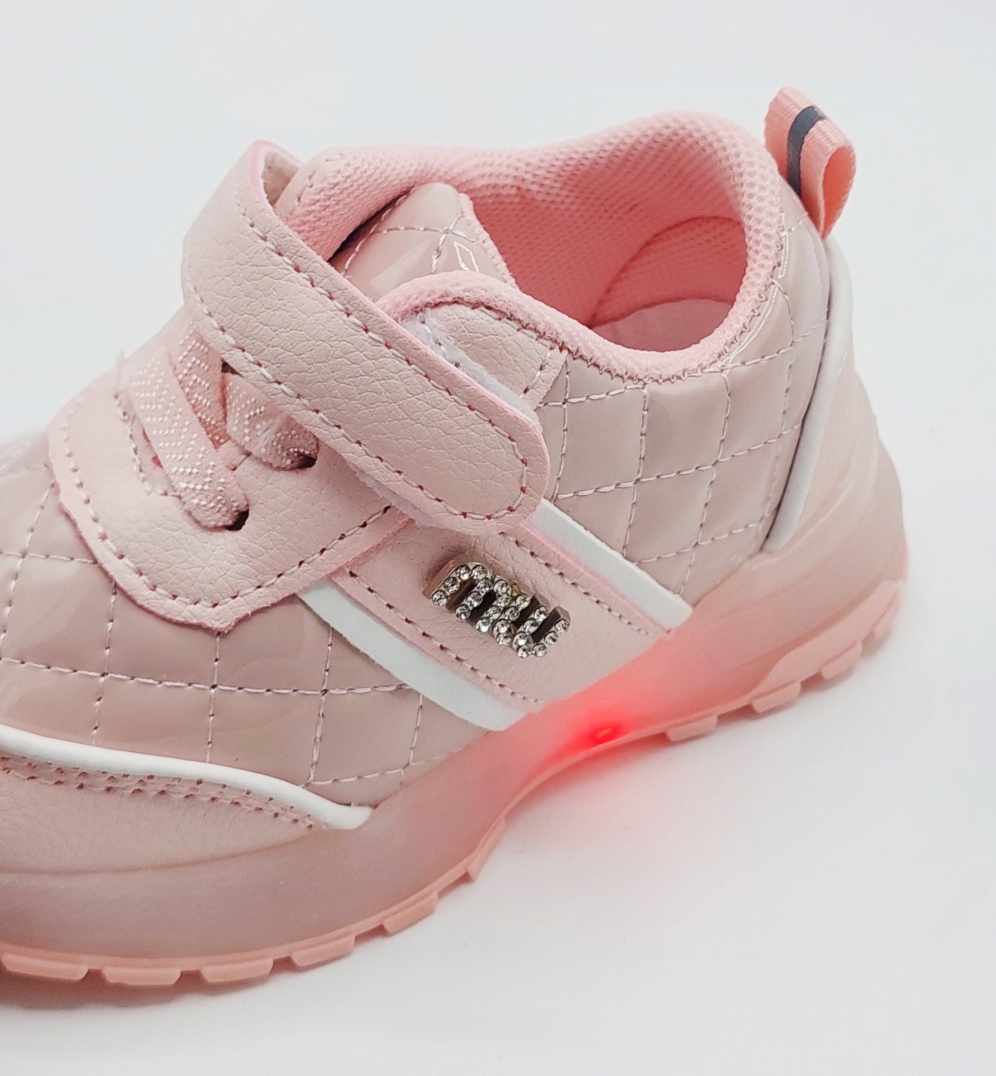 Lights in Sole Soft Trendy Look Sneakers Shoes for Kids - 3350
